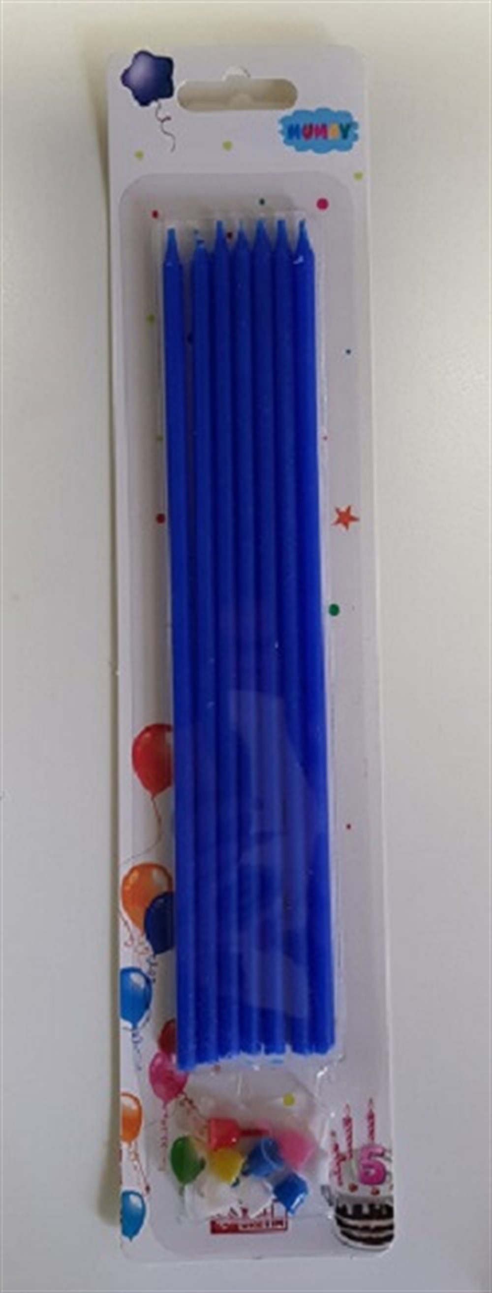 Diğer MumlarMum Çubuk 20cm Mavi 7'liİTHAL