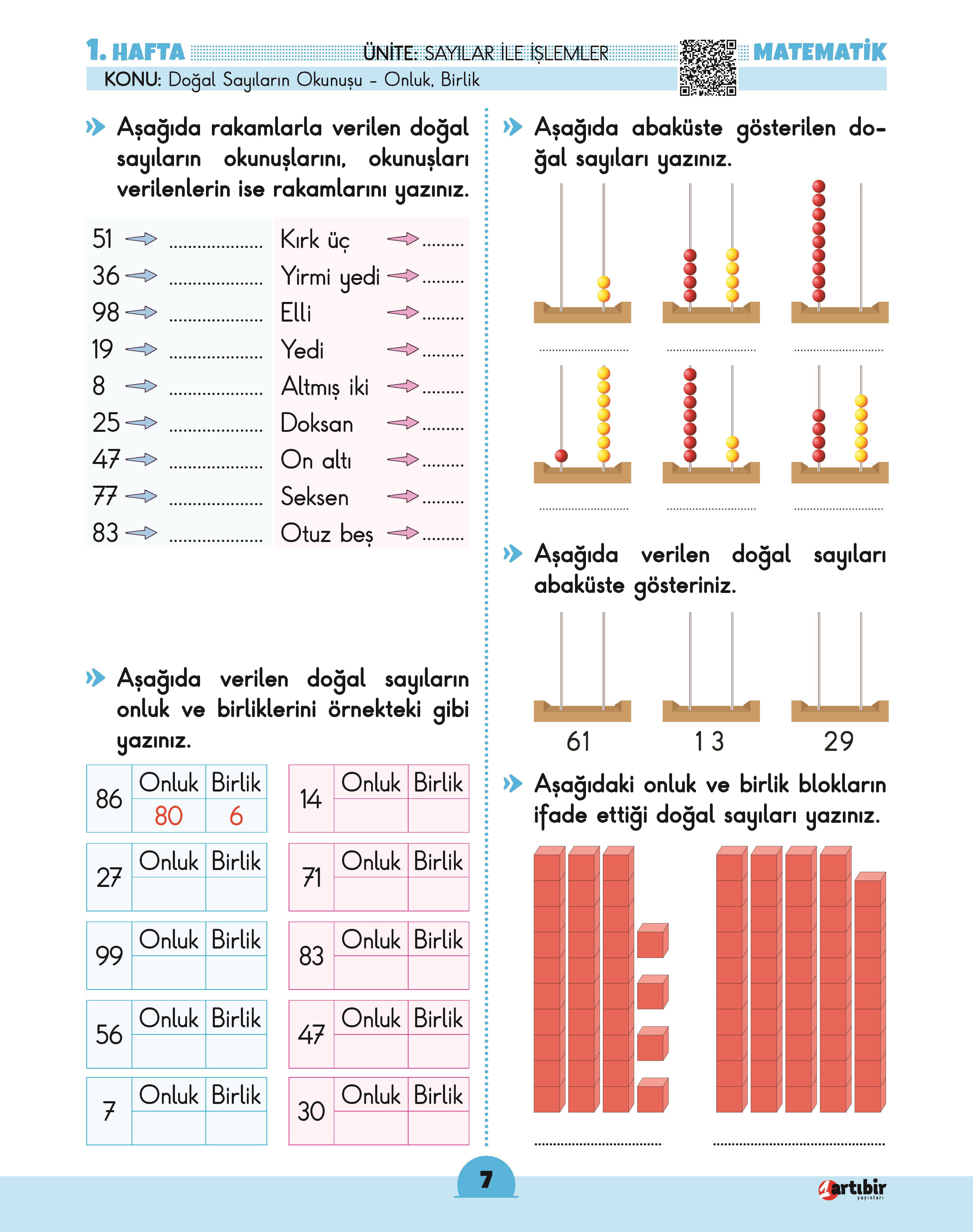2 Sınıf (HEY) Tüm Dersler Soru Bankası (Haftalık Etkinlik Yaprakları)