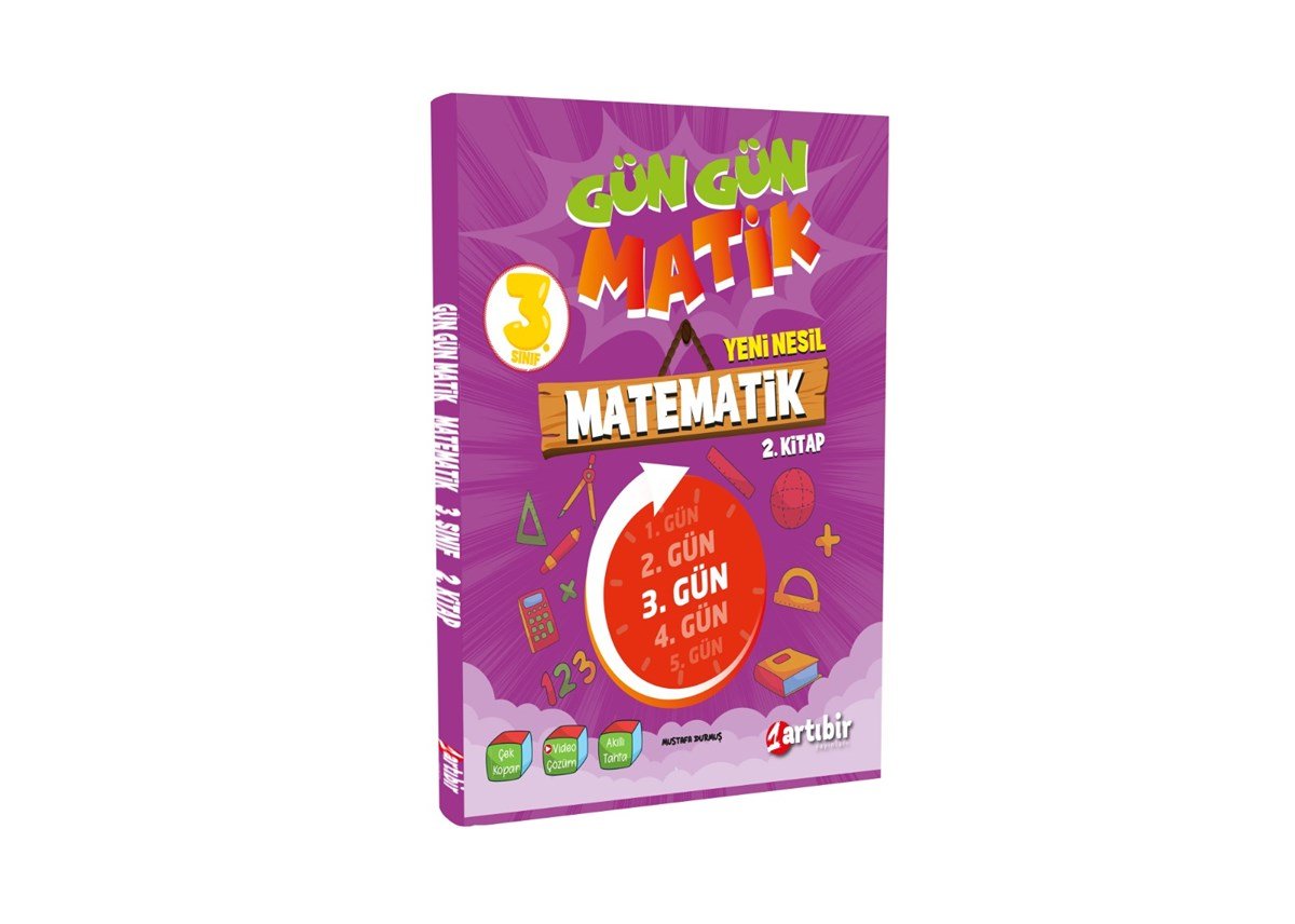 3 SINIF GÜN GÜN MATİK MATEMATİK ( 2 KİTAP)