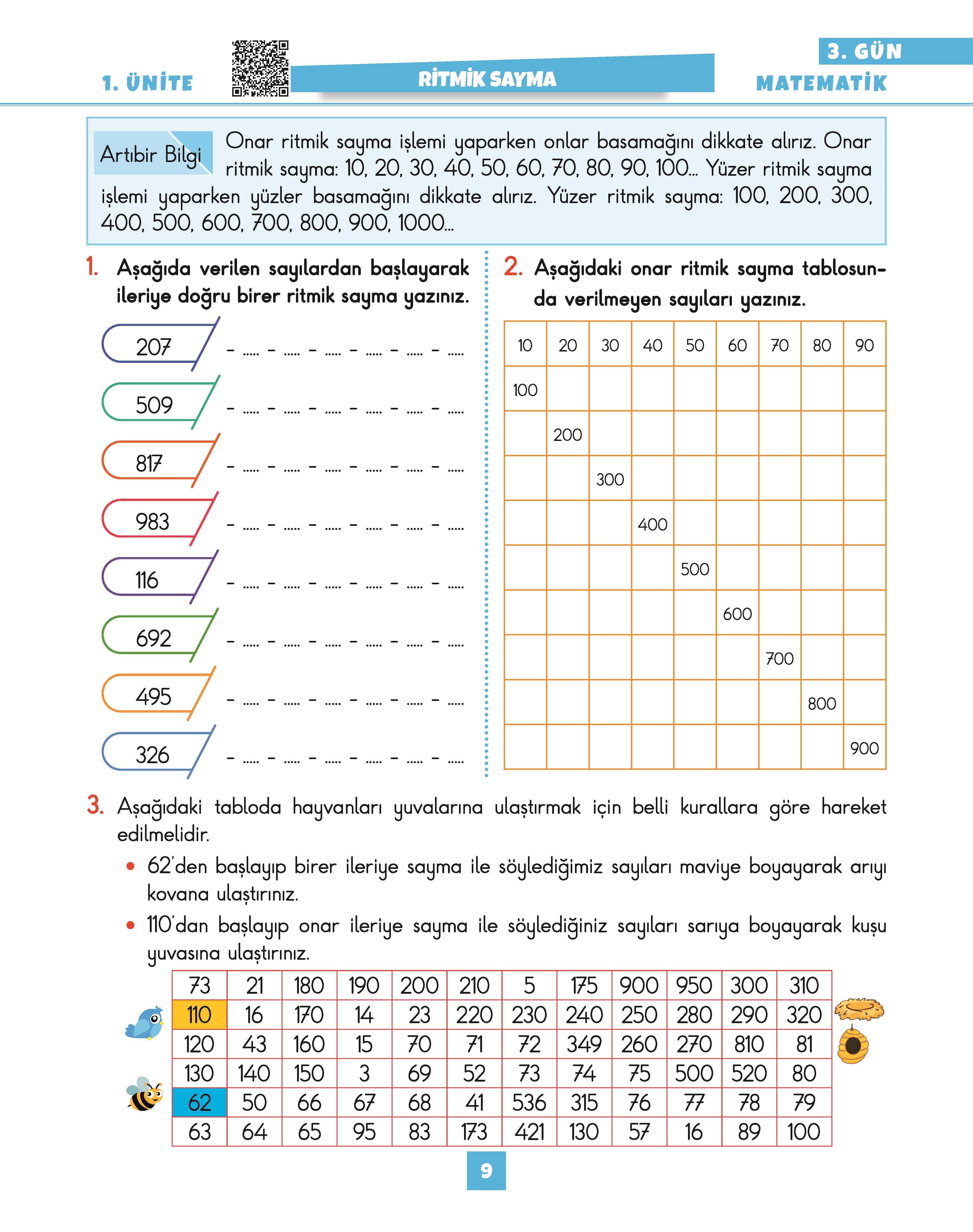 3 Sınıf GÜN GÜN Seti Yeni Nesil Soru Bankası 2025 (Ev Ödevlerine Yardımcı Test ve Etkinlikler)