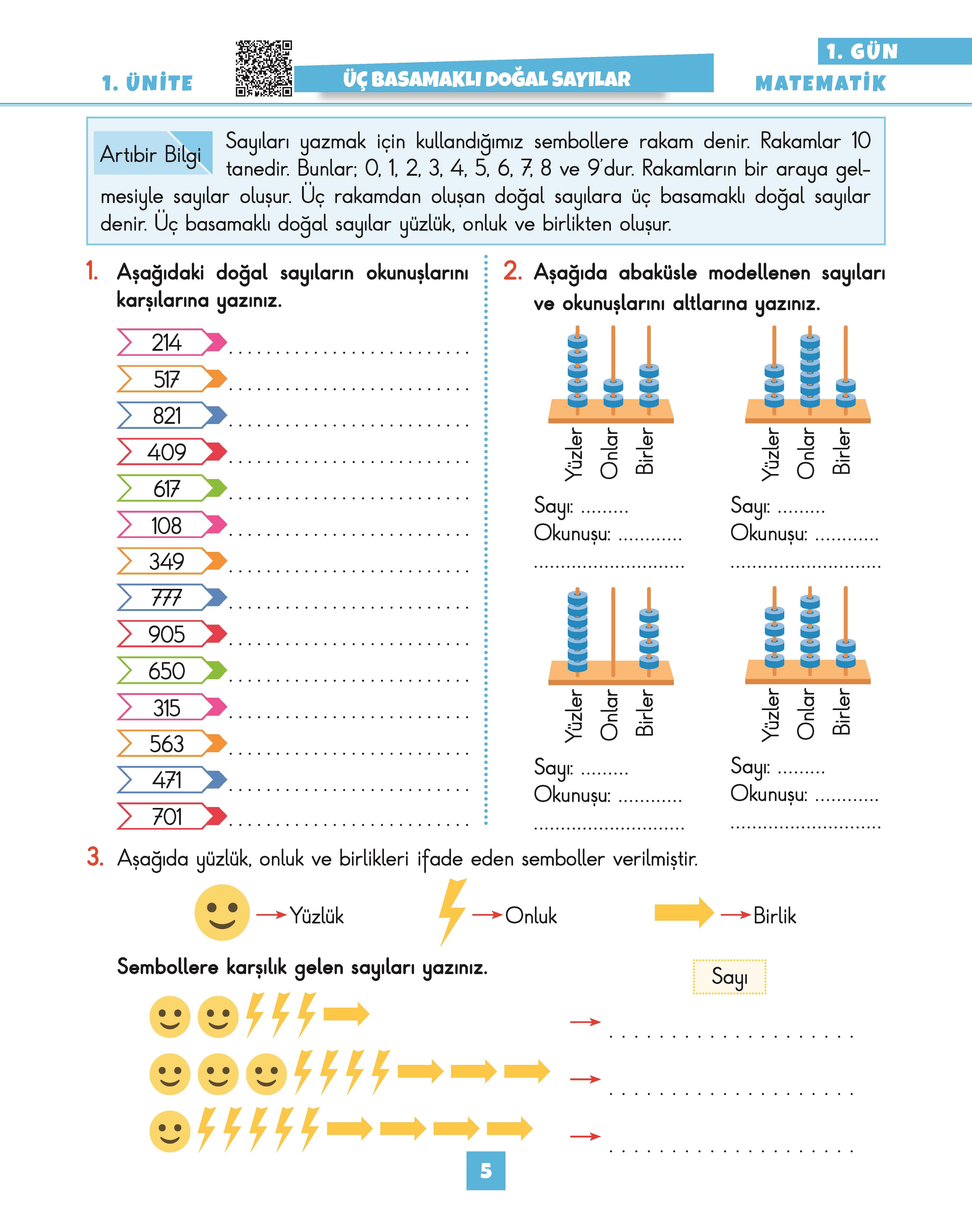 3 Sınıf GÜN GÜN Seti Yeni Nesil Soru Bankası 2025 (Ev Ödevlerine Yardımcı Test ve Etkinlikler)