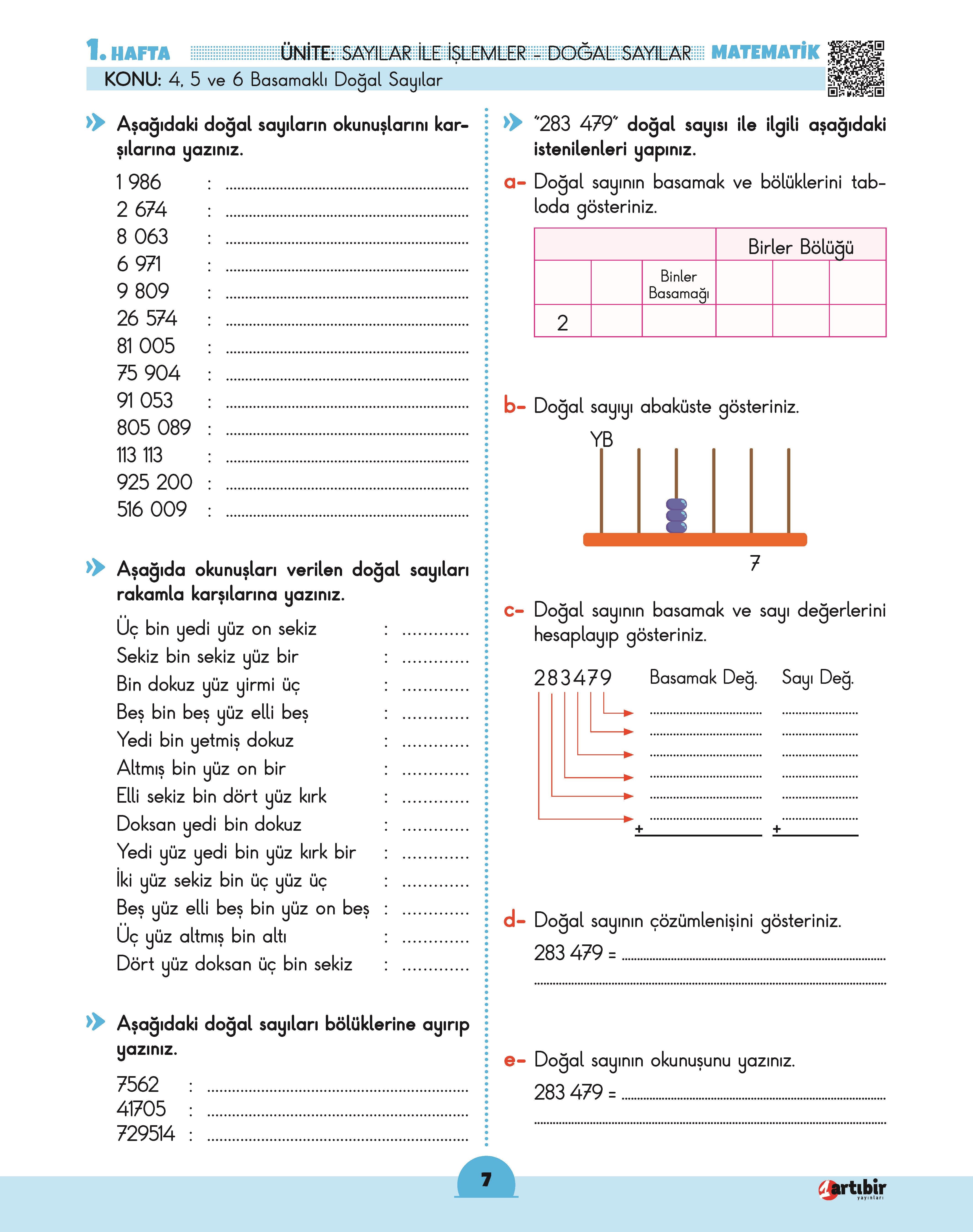 4. Sınıf (HEY) Tüm Dersler Soru Bankası (Haftalık Etkinlik Yaprakları)