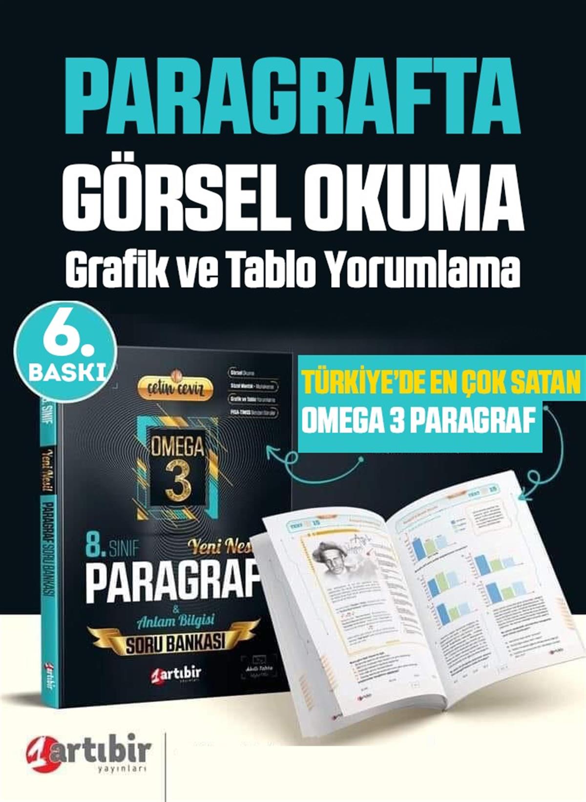 8.Sınıf Çetin Ceviz Omega 3 Paragraf Soru Bankası