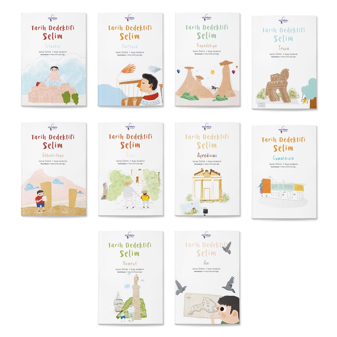Tarih Dedektifi Selim 10 Hikaye Seti