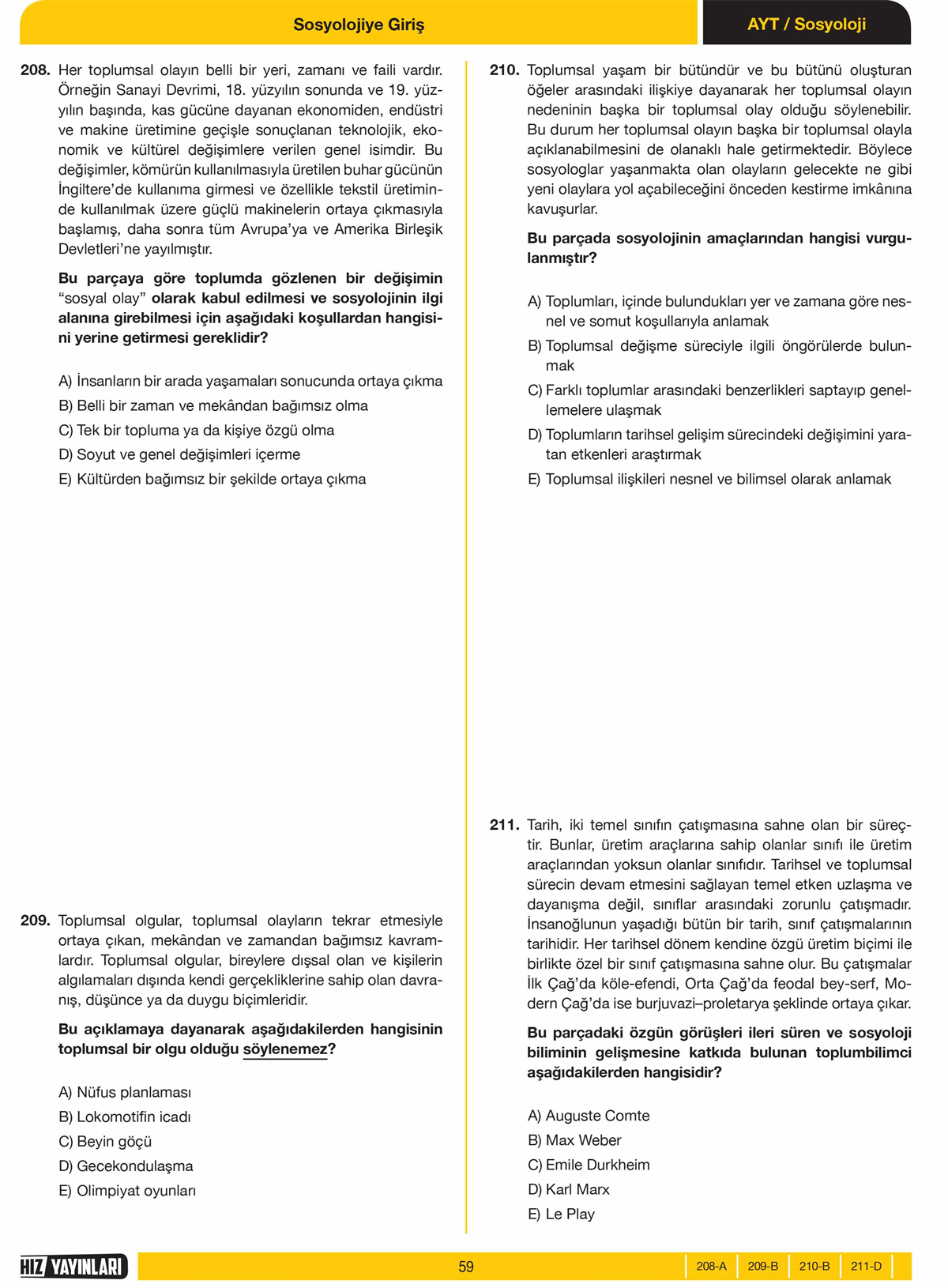 2020 - AYT SON 500 SORU FELSEFE