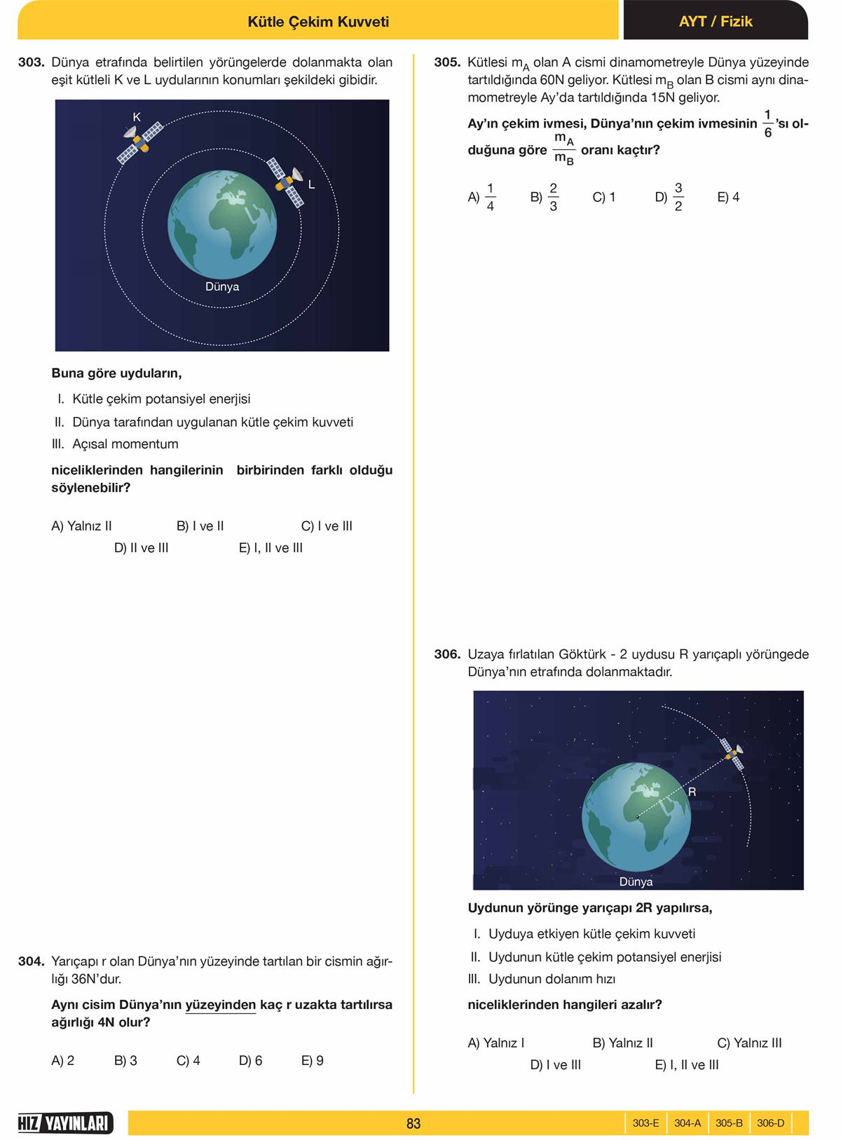 2020 - AYT SON 500 SORU FİZİK