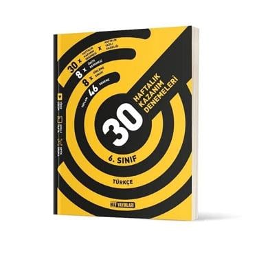 6. SINIF TÜRKÇE 30 HAFTALIK KAZANIM DENEMELERİ
