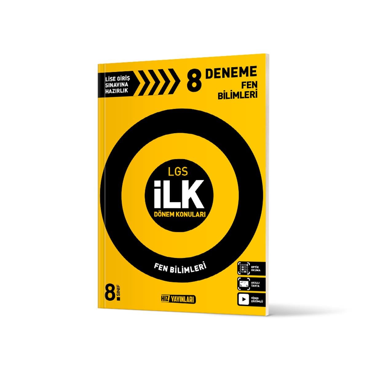 8. SINIF İLK DÖNEM KONULARI FEN BİLİMLERİ DENEME
