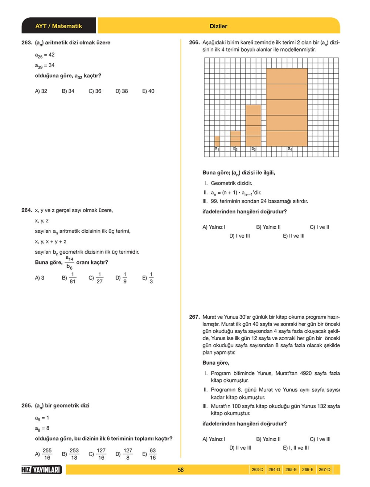 AYT SON 500 SORU MATEMATİK-GEOMETRİ