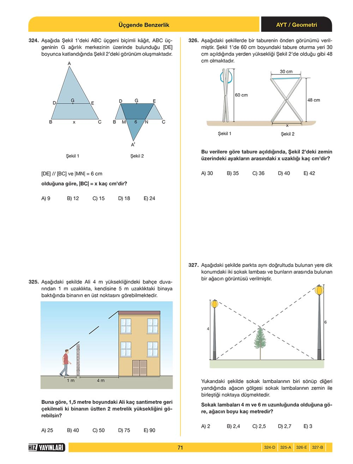 AYT SON 500 SORU MATEMATİK-GEOMETRİ