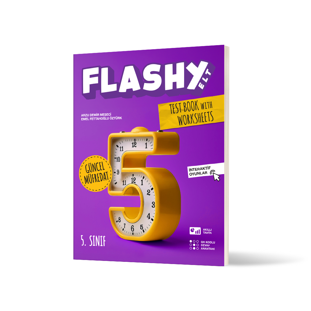 FLASHY 5.SINIF TEST BOOK WITH WORKSHEETS