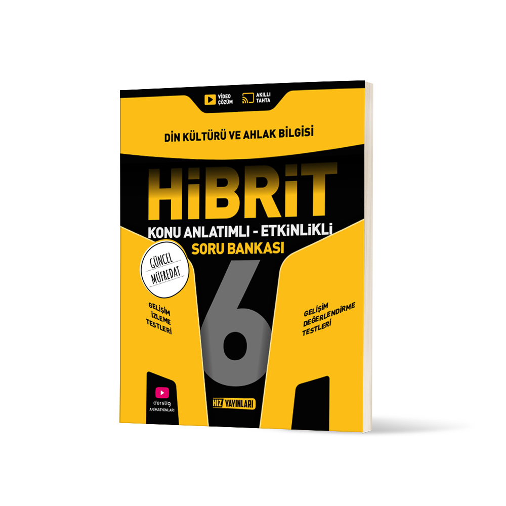 Hız 6. Sınıf Hibrit Din Kültürü ve Ahlak Bilgisi Konu Anlatımlı