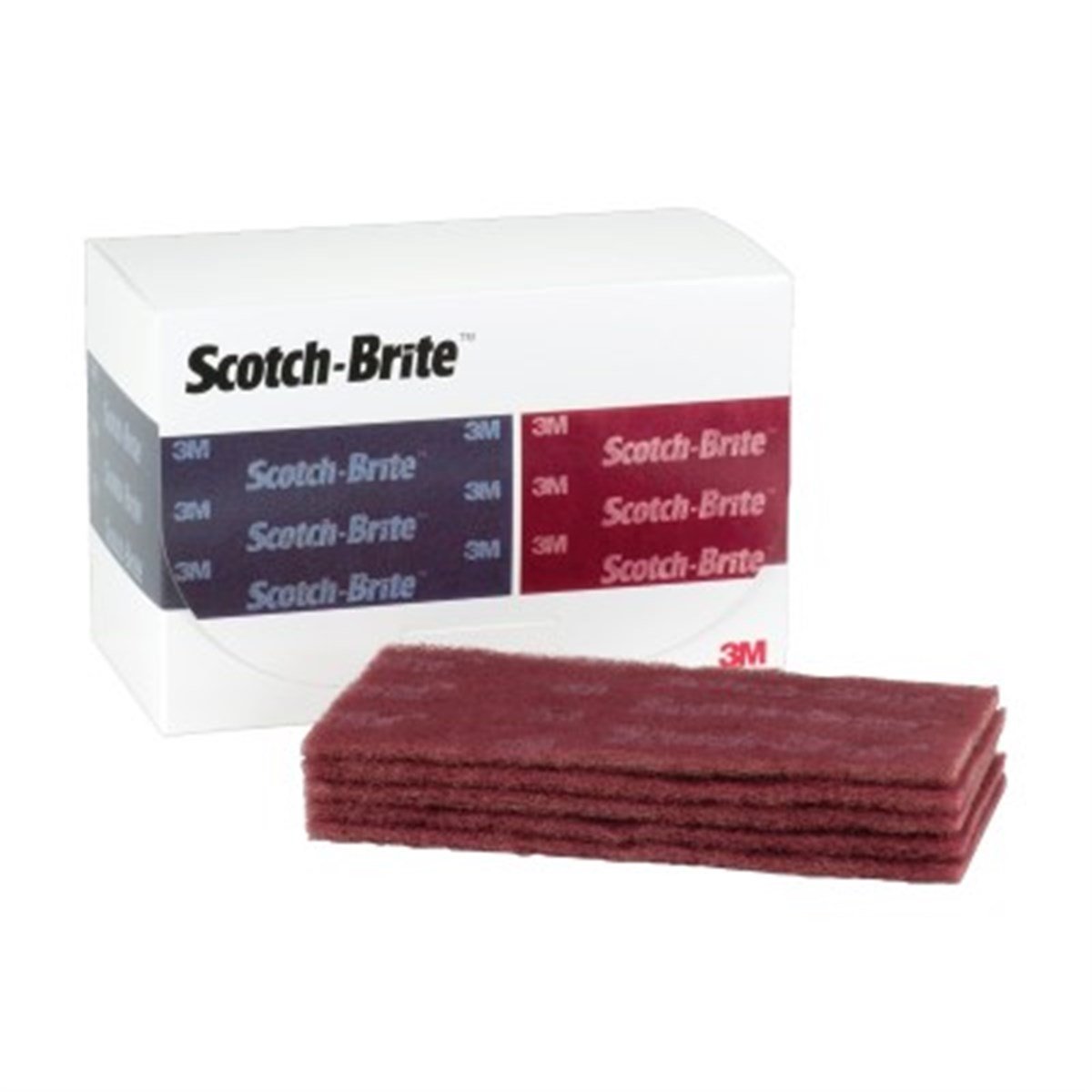 3M 64659 Scotch-Brite Durable Flex Yeni Kırmızı Keçe