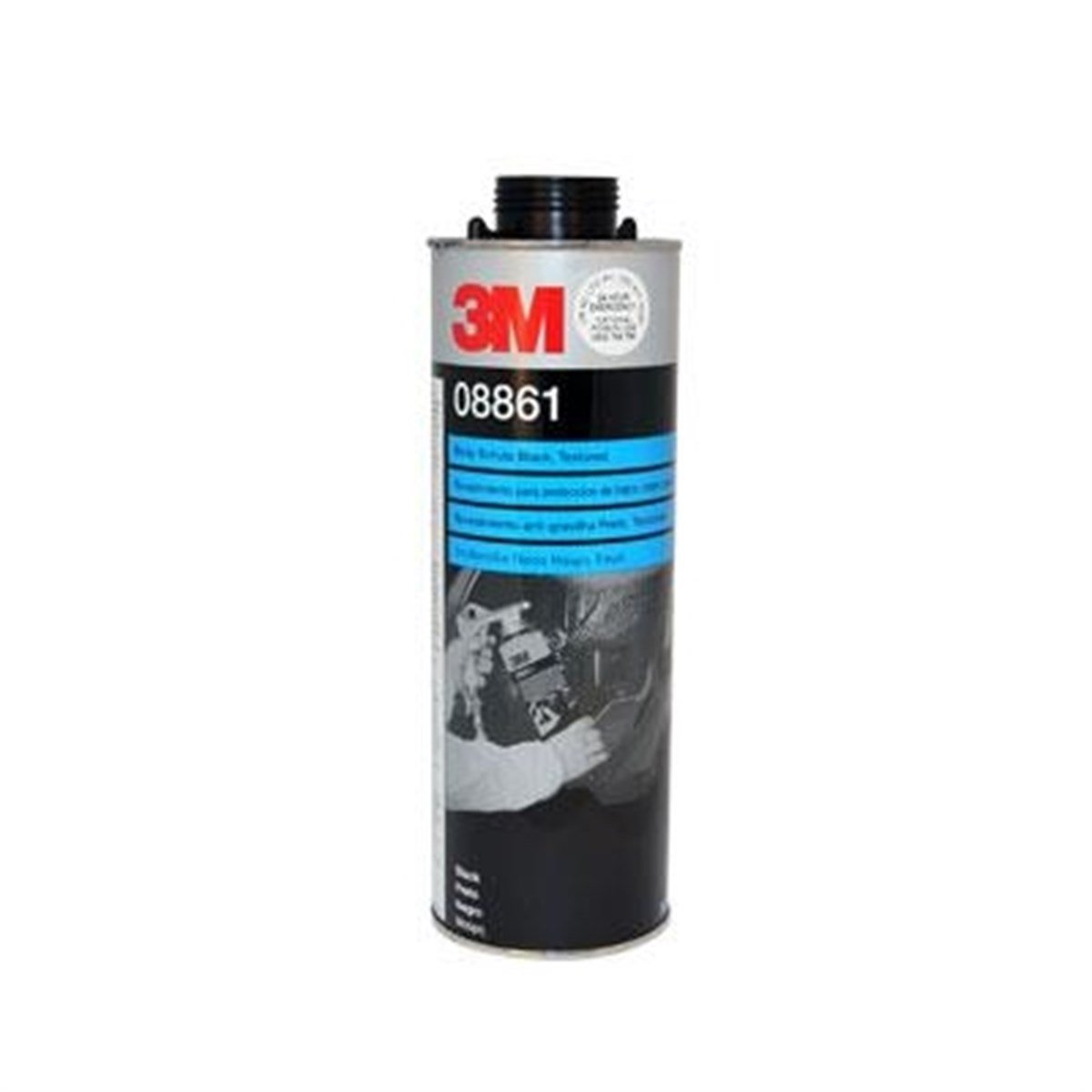 3M 8861 Şasi Altı Koruyucu Pütür Siyah 1lt