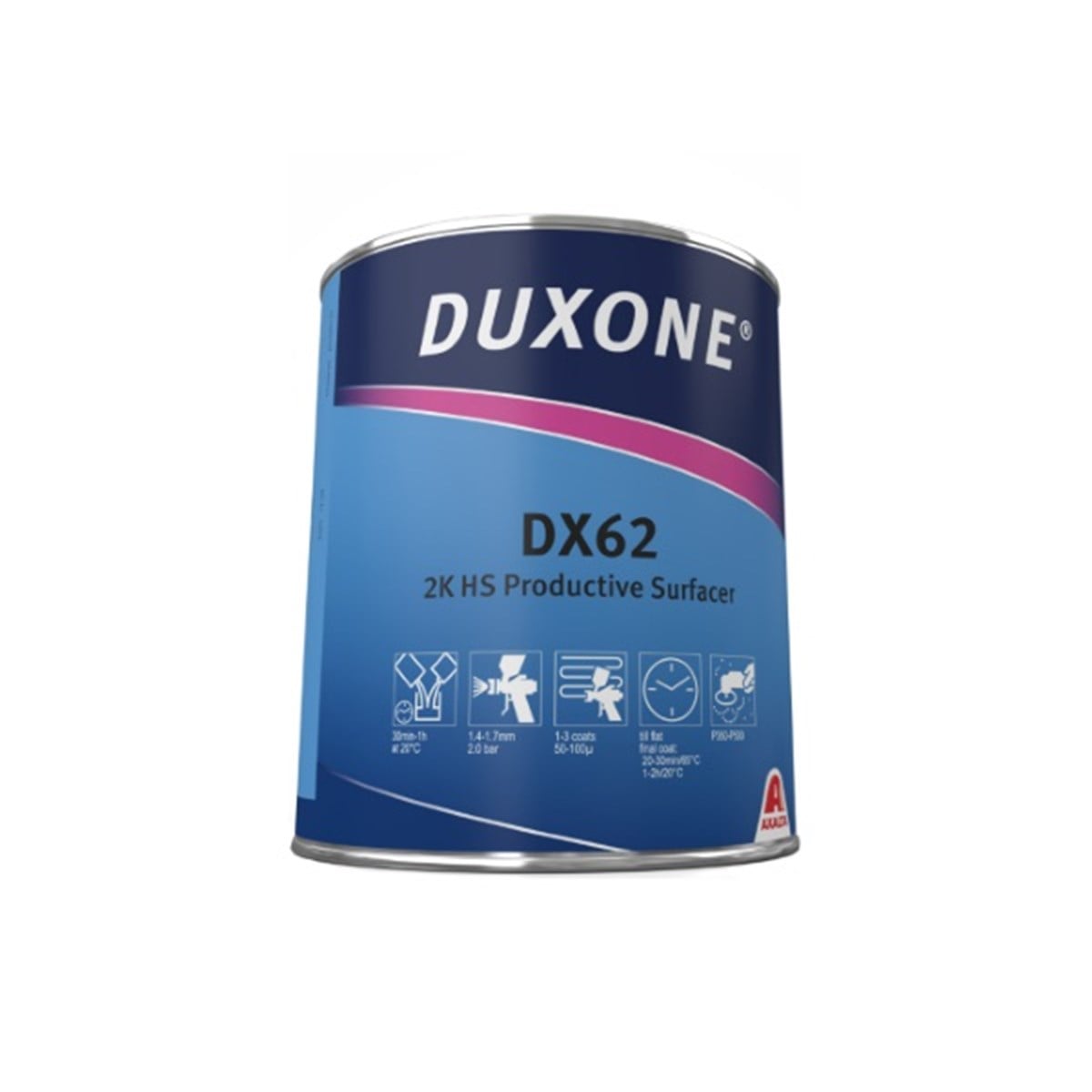 Duxone DX-62 2K HS Akrilik Astar 1 LT.
