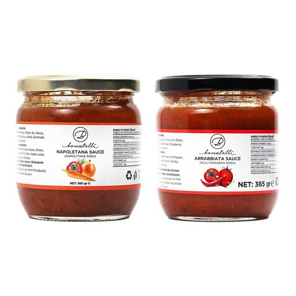 2'Lİ MAKARNA SOSU | NAPOLİTANO & ARRABİATTA