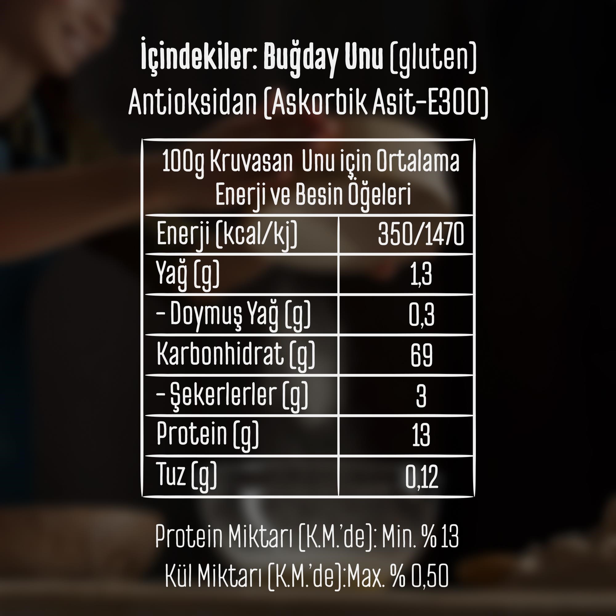 5'Li Kruvasan Unu