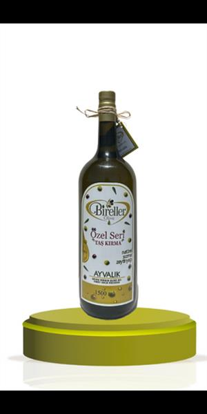 Bireller Ayvalık Natürel Taş Kırma Sızma Zeytinyağı 1500 Ml