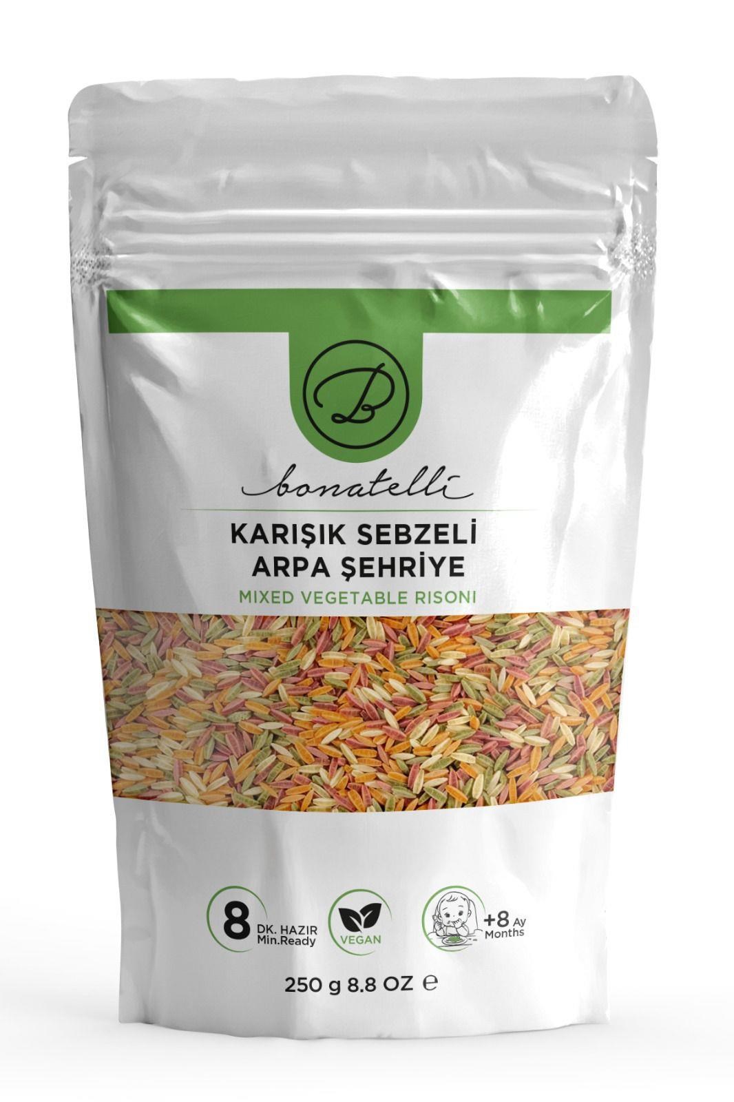 Karışık Sebzeli Arpa Şehriye 250 G | Bebek Makarna +8 Ay