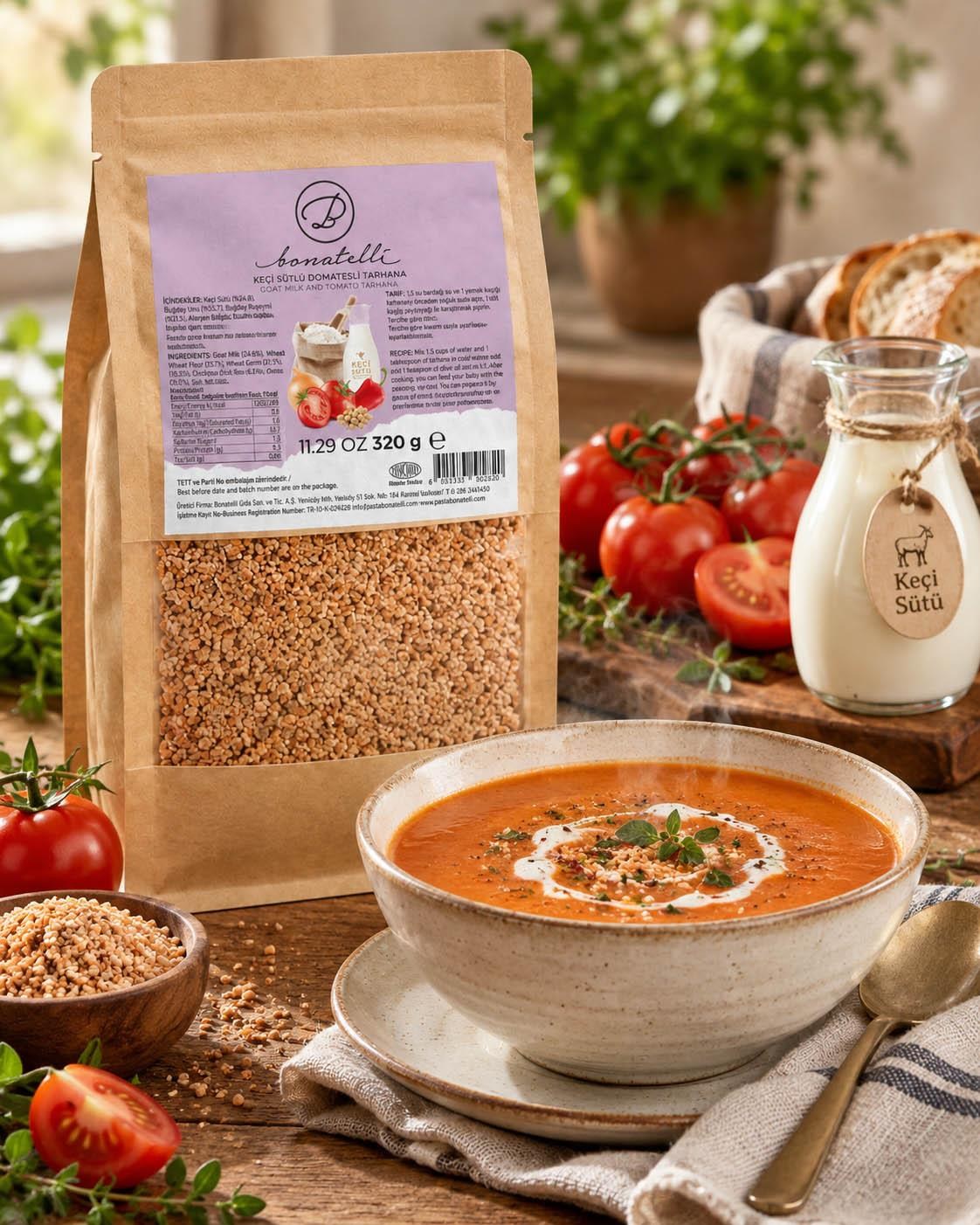 Keçi Sütlü Domatesli Tarhana 320 G
