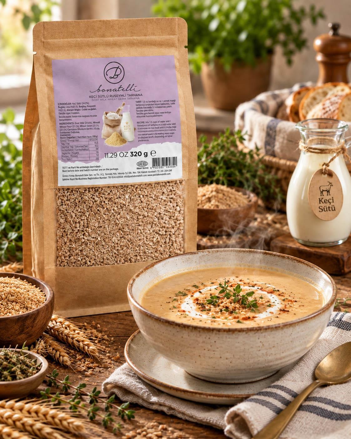 Keçi Sütlü Ruşeymli Tarhana 320 G
