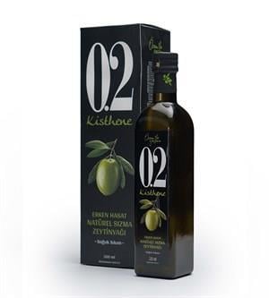 Kistene 02 Erken Hasat Natürel Sızma Zeytinyağı 500 ml