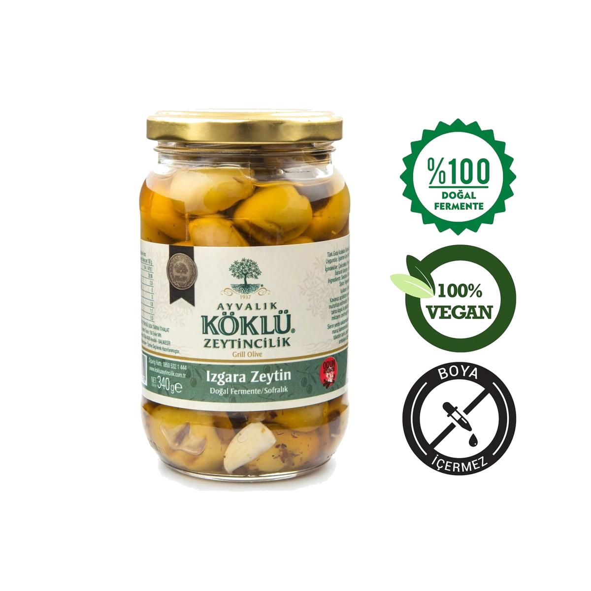 Köklü Zeytincilik Izgara Zeytin 370 Cc