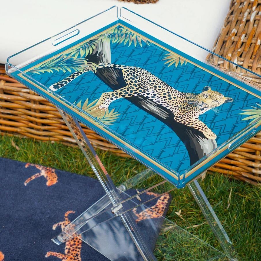 Leopard Akrilik Sehpa