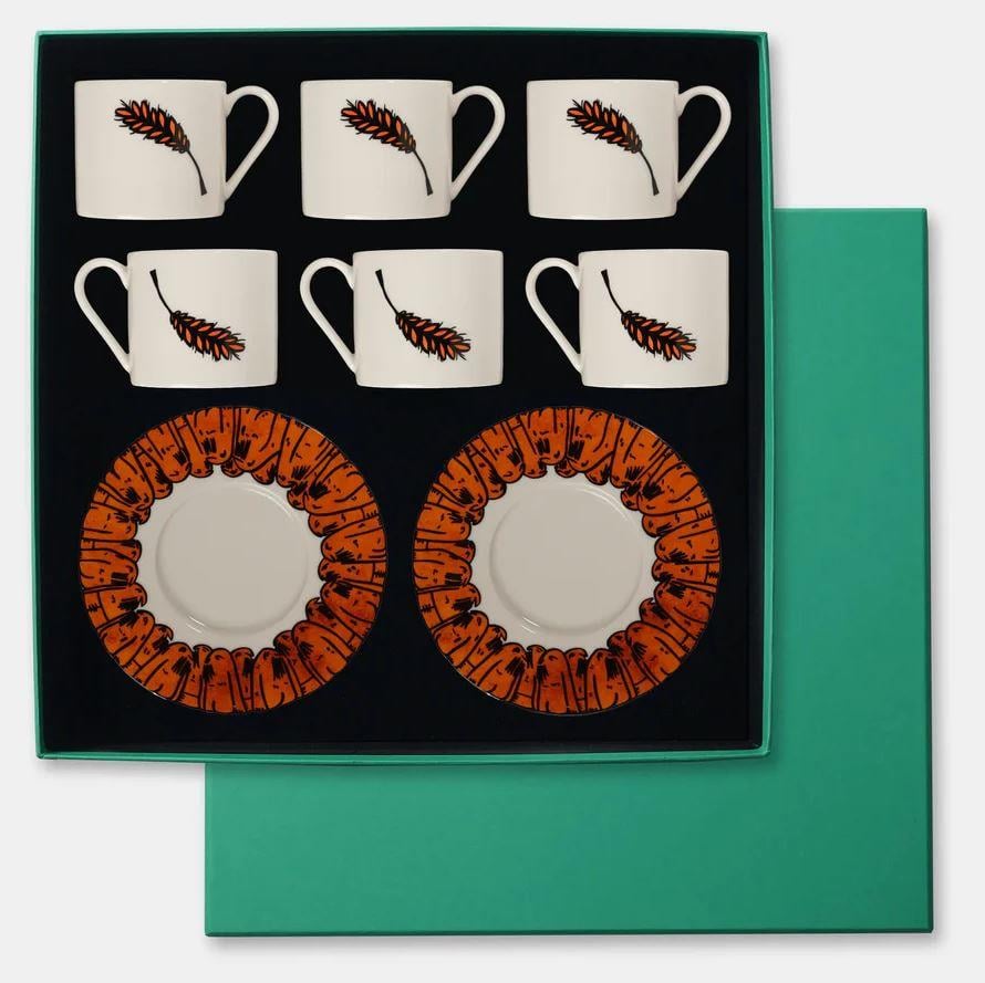 Mezopotamya ve Anadolu'nun Kutlaması Hasat Fısıltıları 6'lı Çay Fincanı