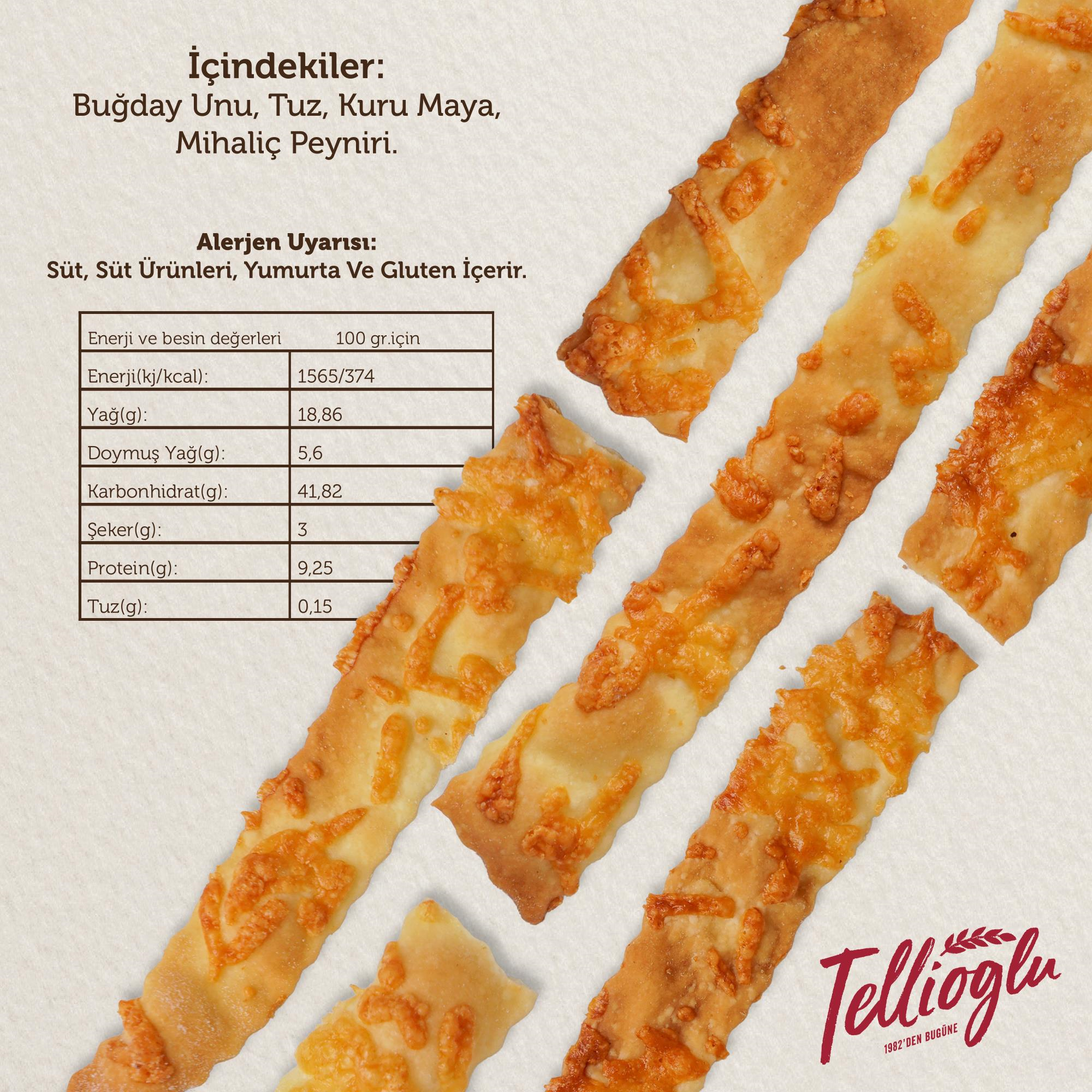 Mihaliç Peynirli Grissini 75 G