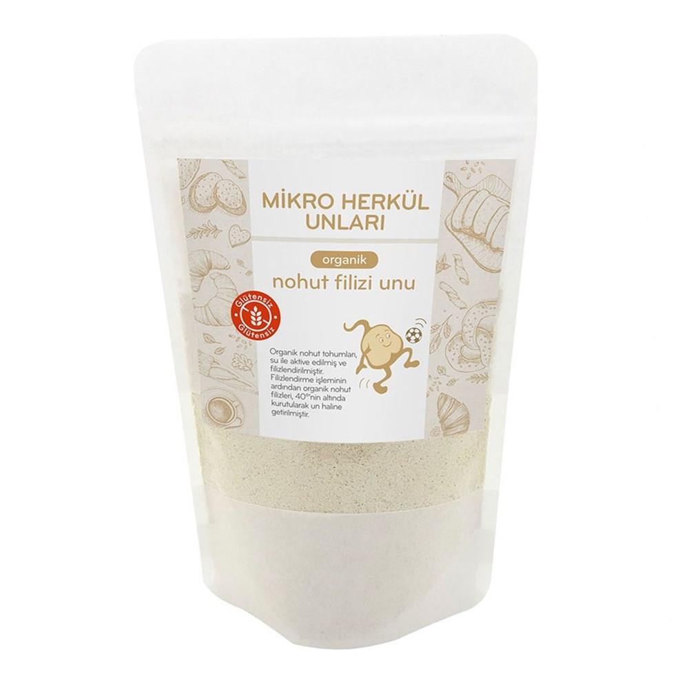 Mikro Herkül Unları Organik Nohut Filizi Unu 250 Gr | Glutensiz