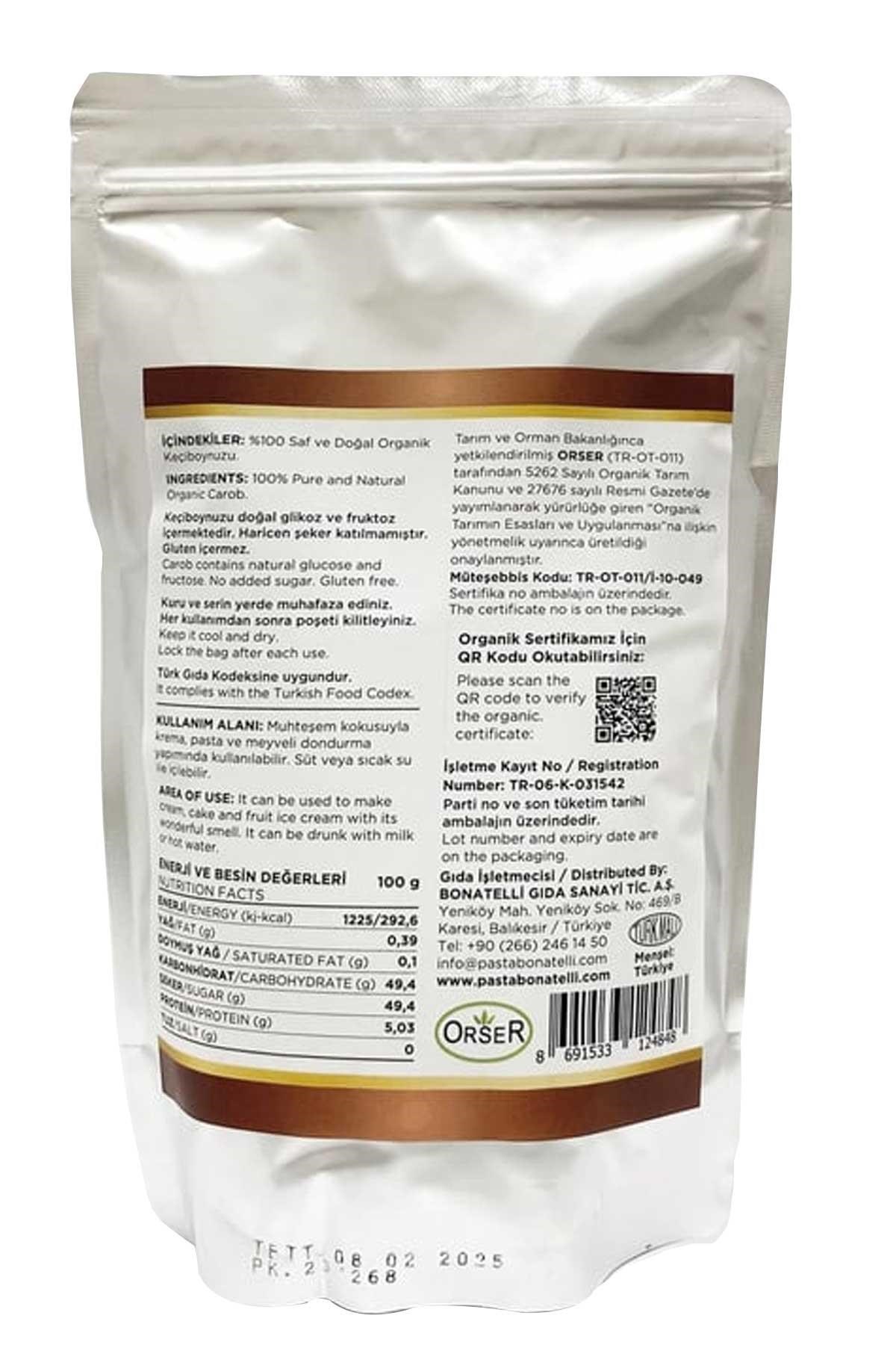 Organik Keçi Boynuzu Unu 500 G
