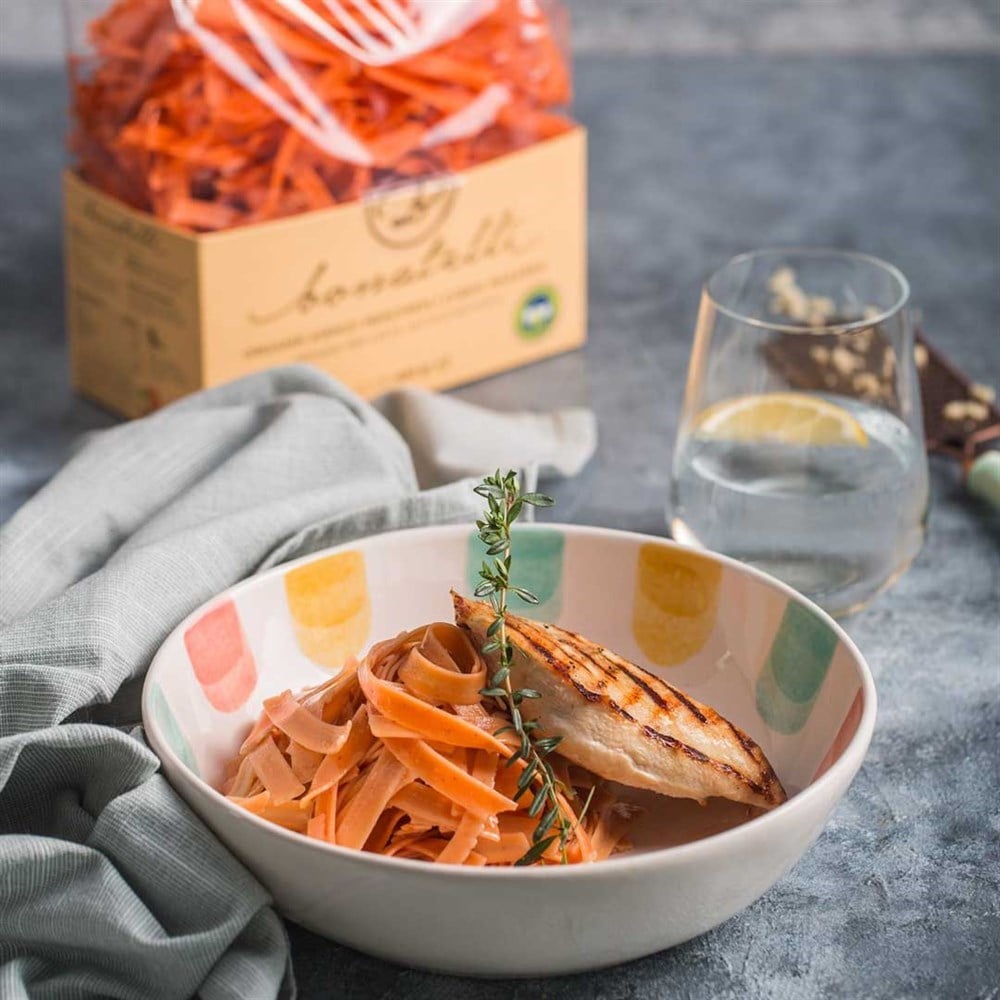 Organik Kırmızı Mercimek Çubuk Makarna 400 G