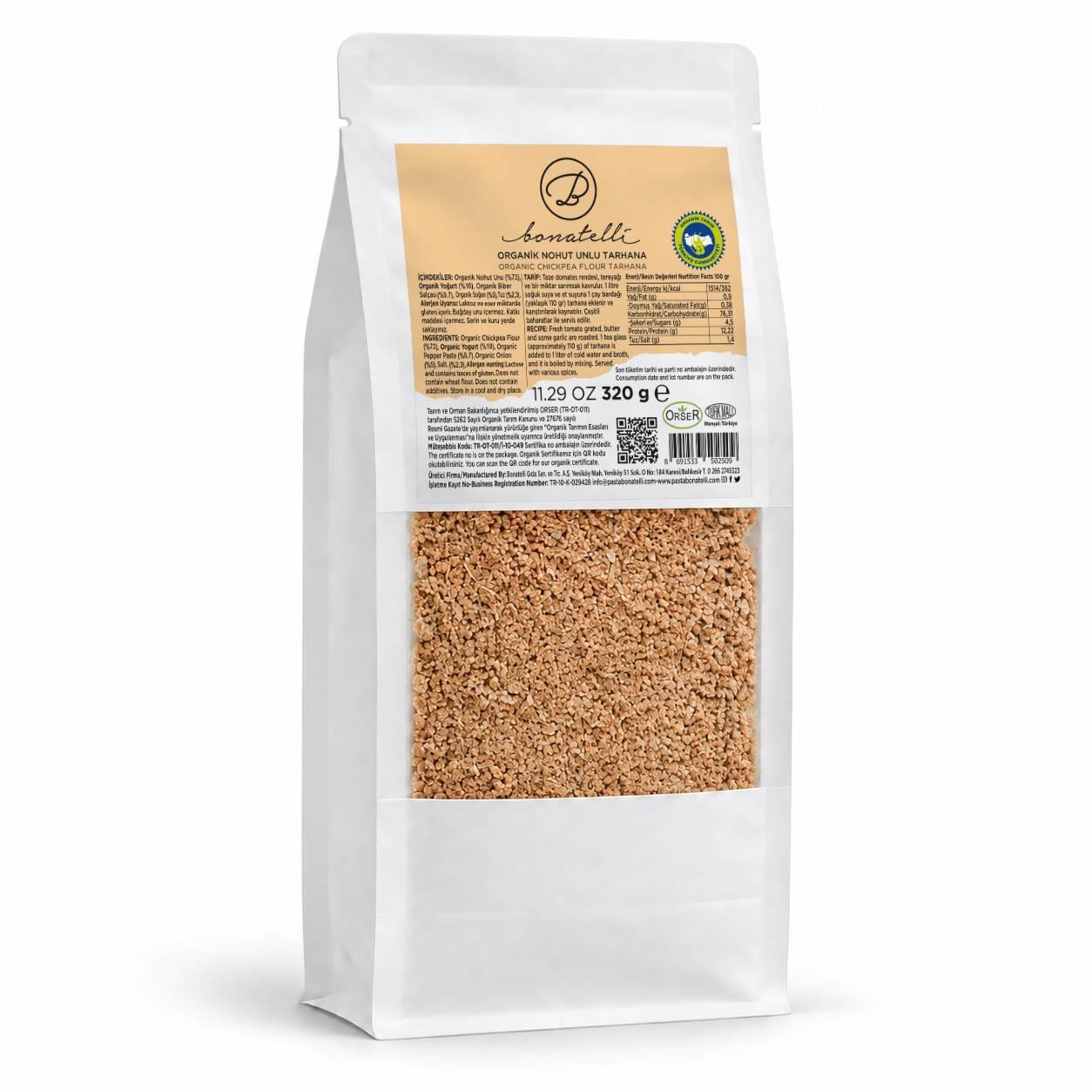 Organik Nohut Unlu Tarhana 320 G