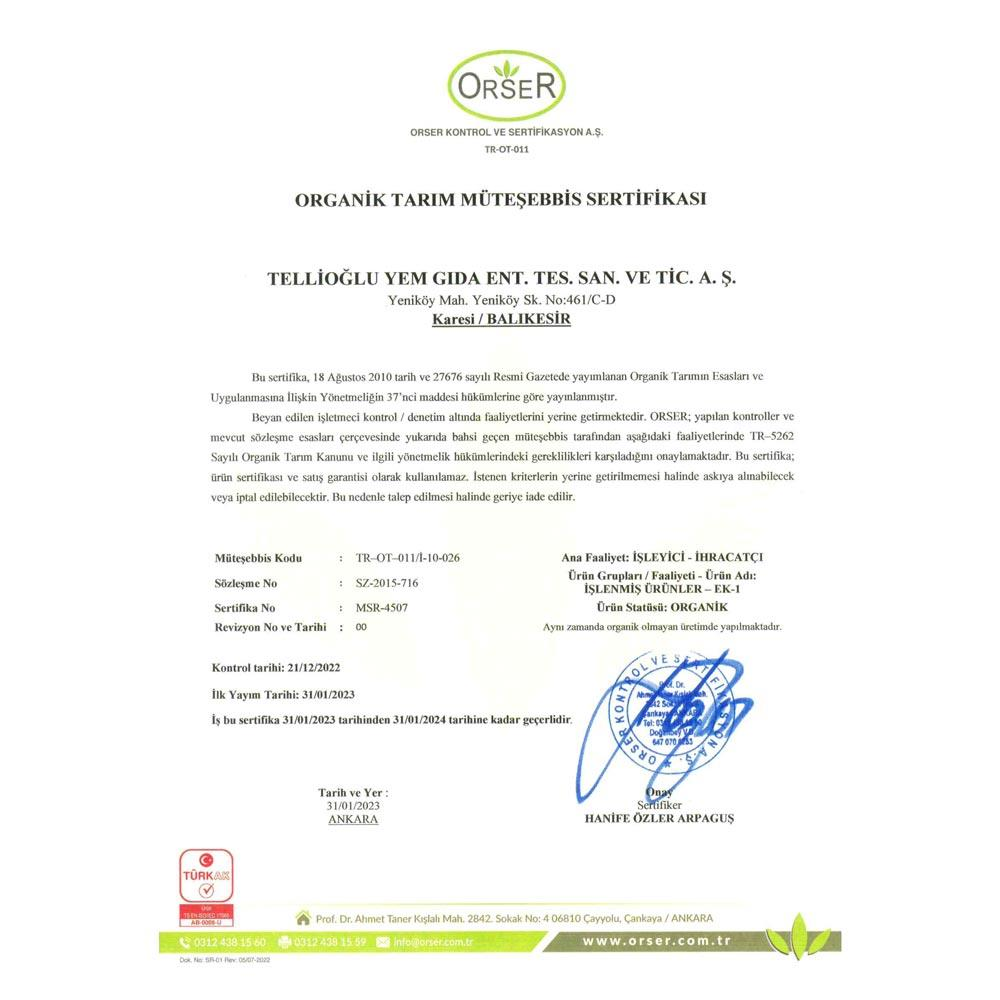 Organik Vital Buğday Gluteni 400 Gr