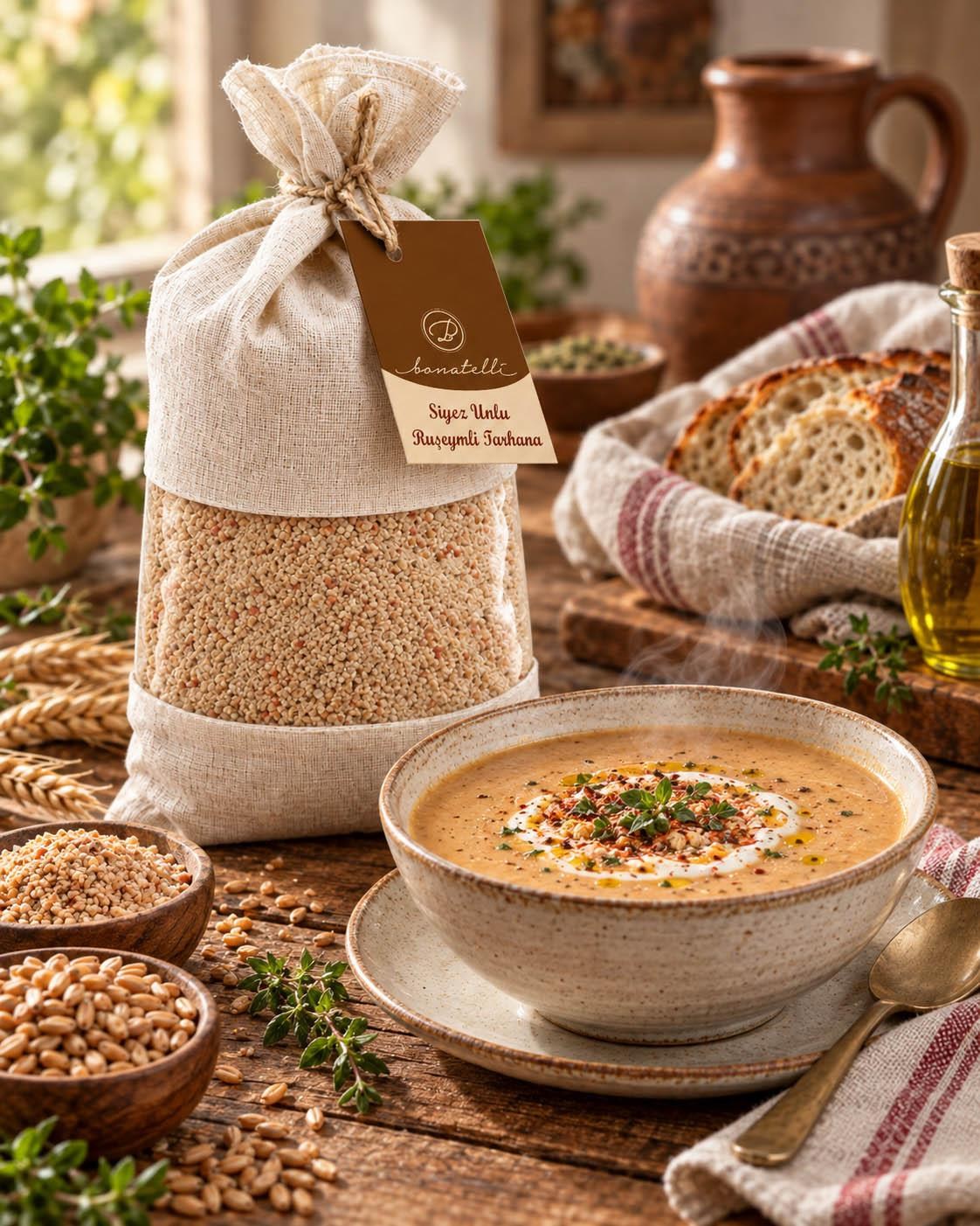 Siyez Unlu Ruşeymli Tarhana 500 G