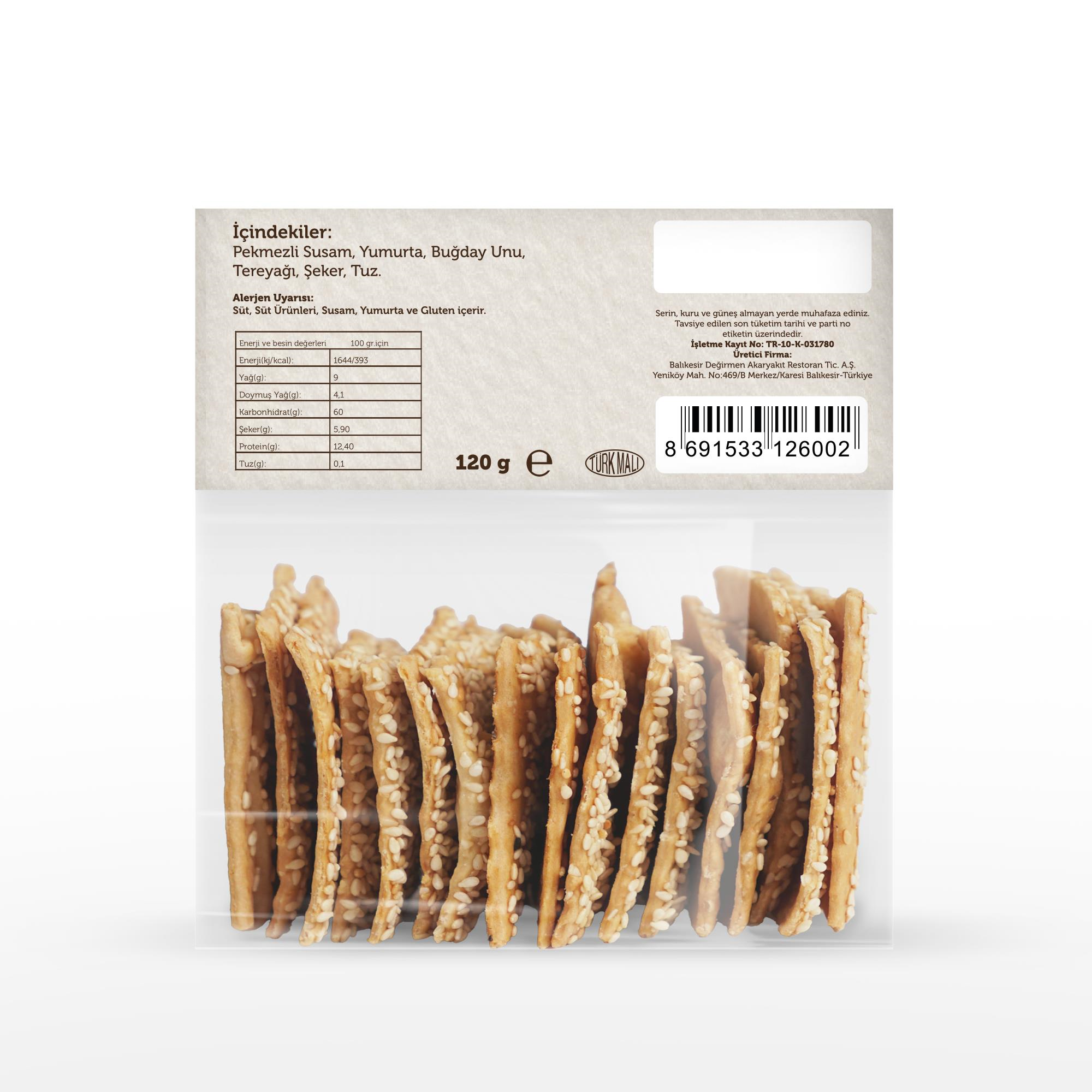 Susamlı Galeta 120 G