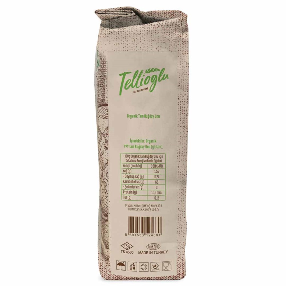 TELLİOĞLU 2'Lİ ORGANİK UN SETİ
