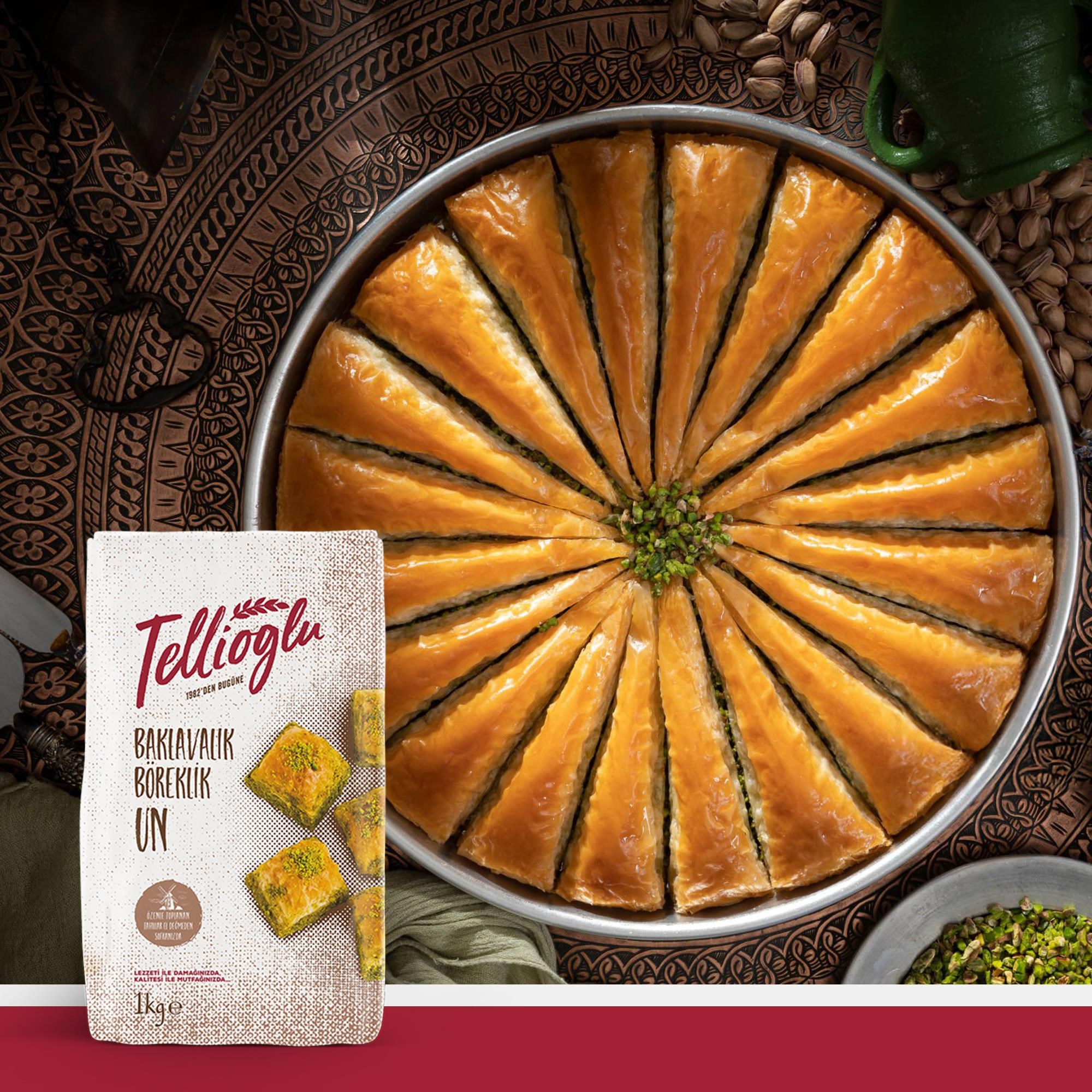 Tellioğlu Baklavalık Böreklik Un 1 KG