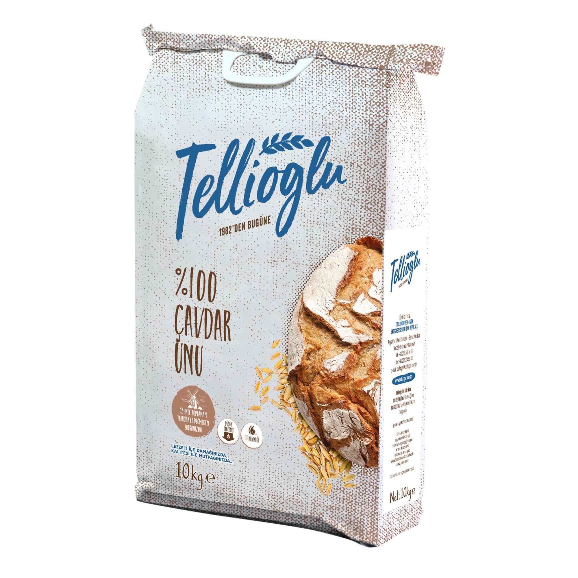 Tellioğlu Çavdar Unu 10 Kg