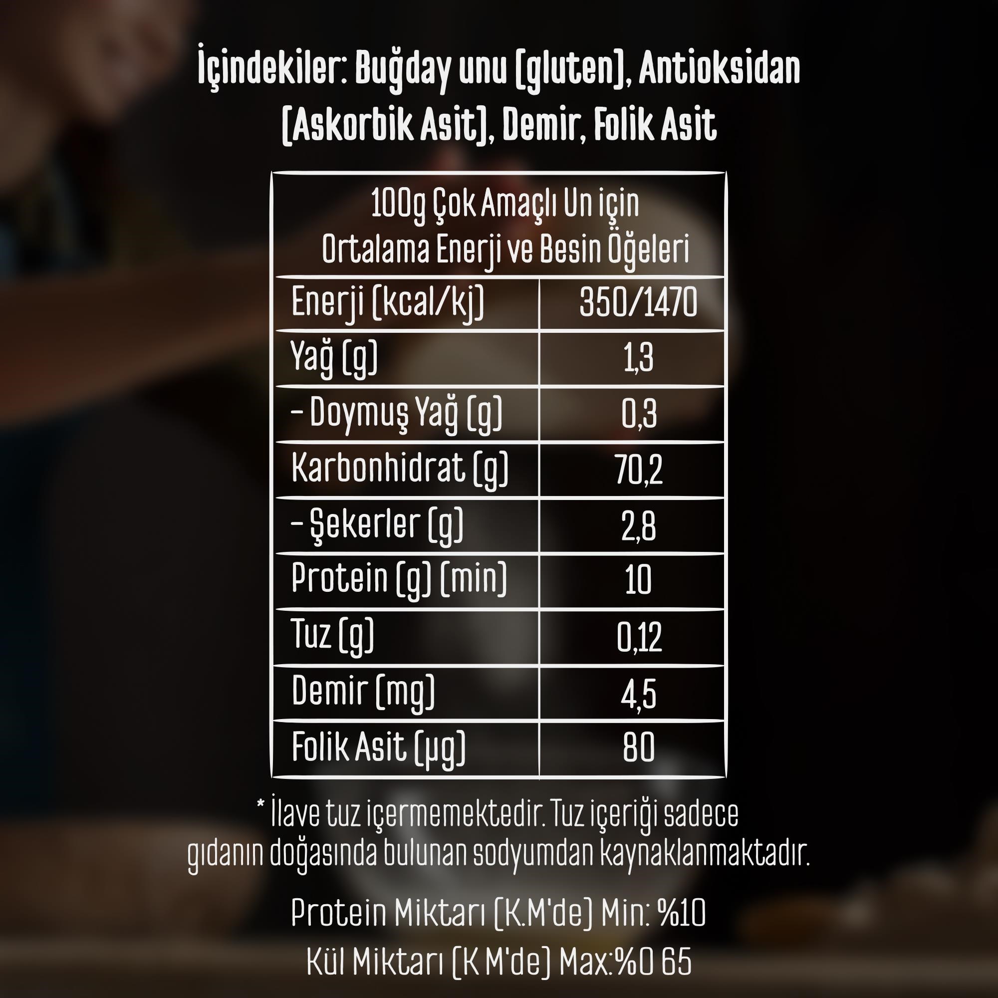 Tellioğlu Çok Amaçlı Un 1 Kg