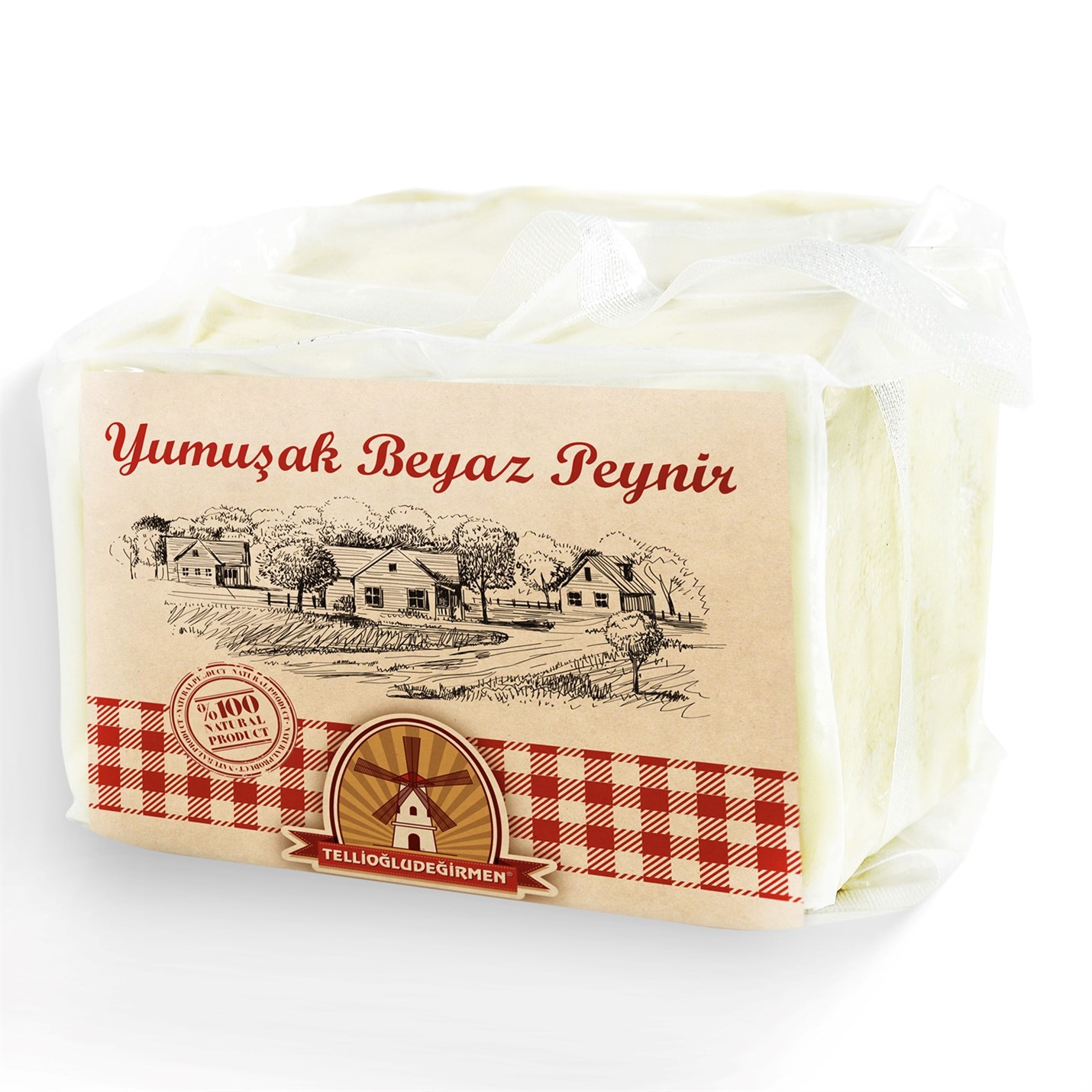 TELLİOĞLU DEĞİRMEN YUMUŞAK BEYAZ PEYNİR 500 GR