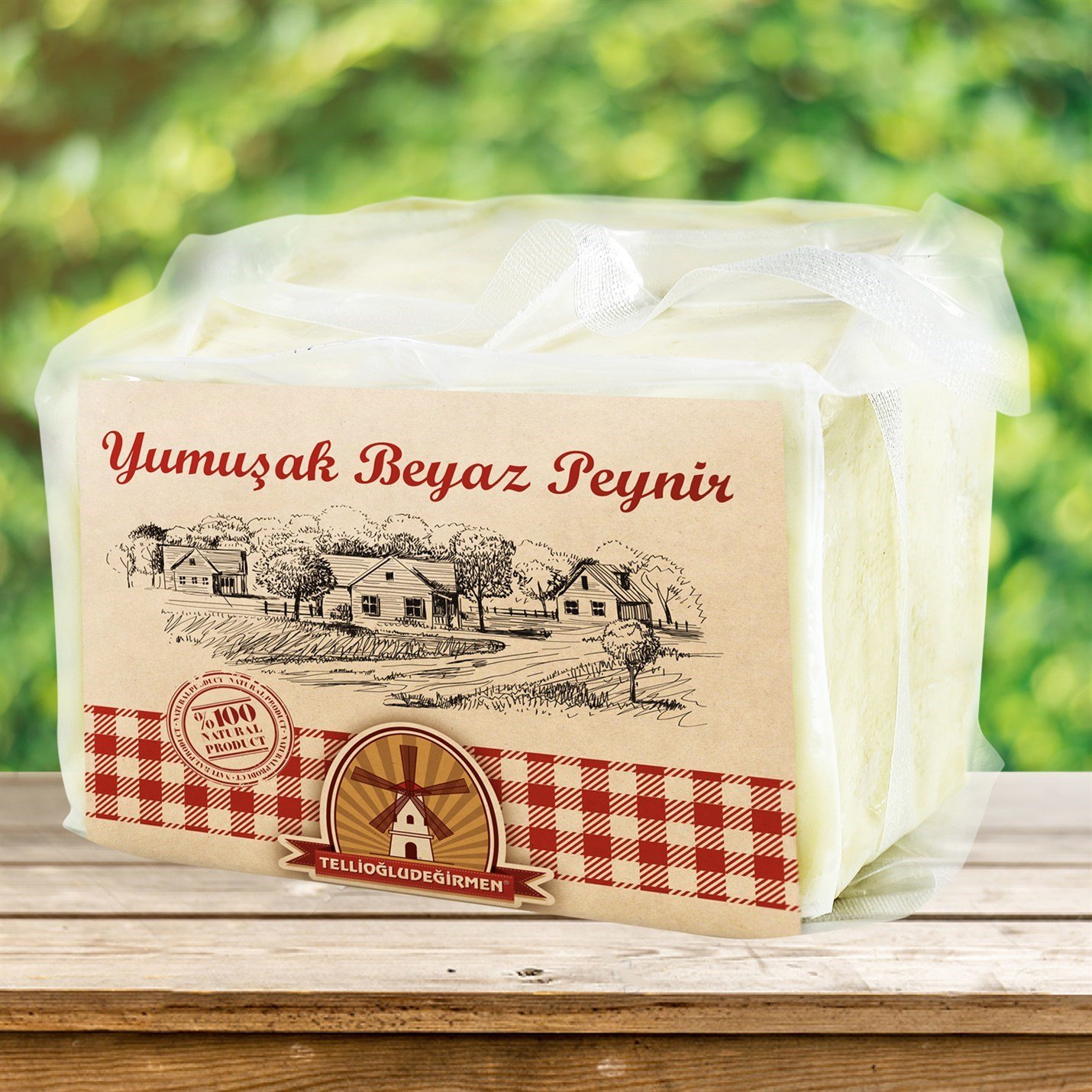 TELLİOĞLU DEĞİRMEN YUMUŞAK BEYAZ PEYNİR 500 GR