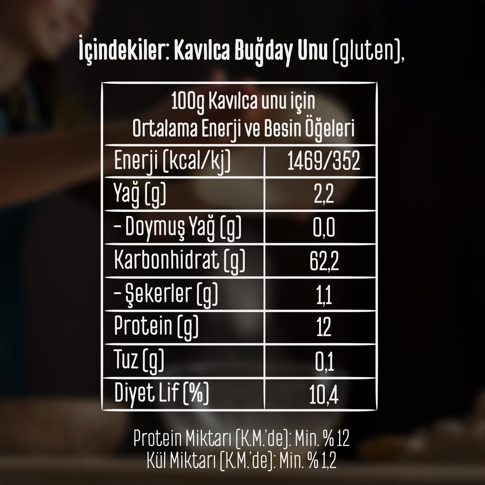 Tellioğlu Kavılca Unu 1 Kg