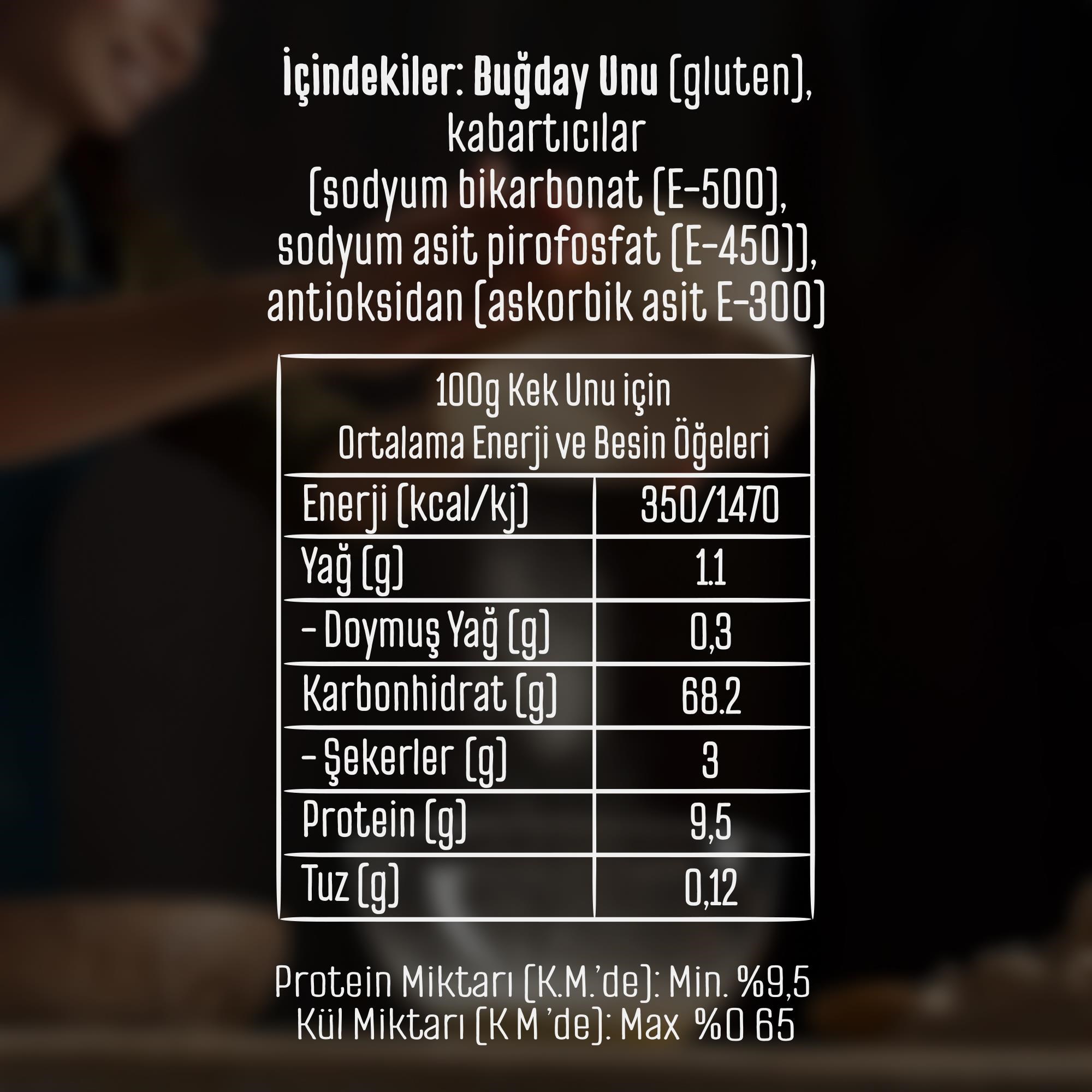 Tellioğlu Kek Kurabiye Unu 1 Kg
