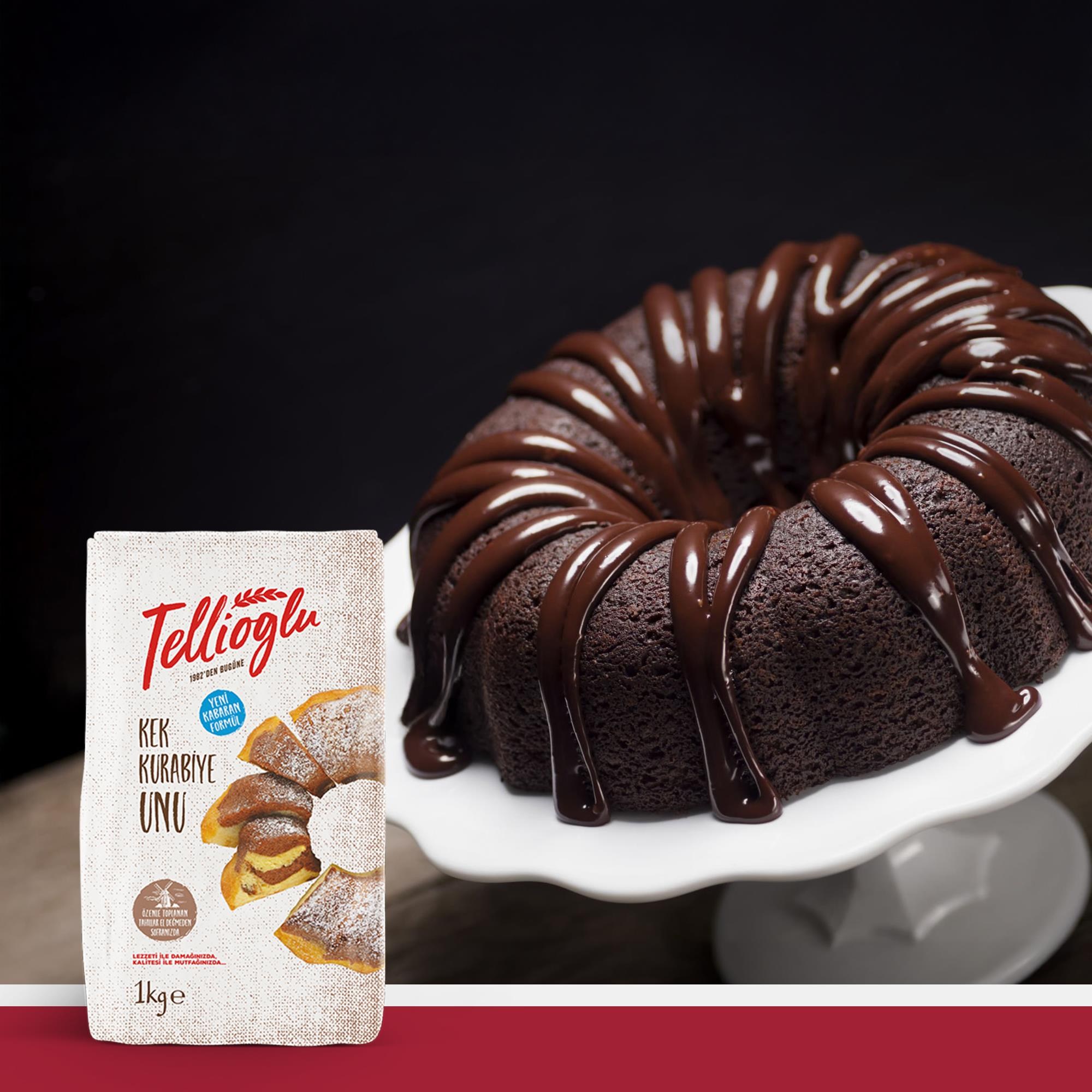 Tellioğlu Kek Kurabiye Unu 1 Kg