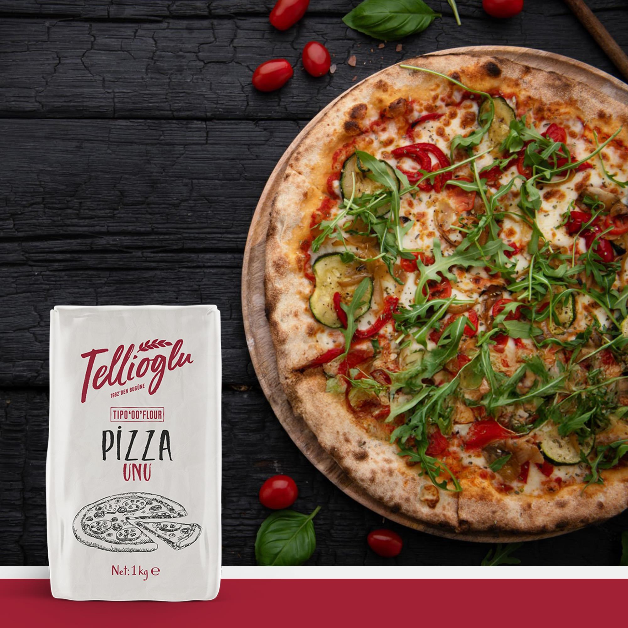 Tellioğlu Pizza Unu 1 Kg