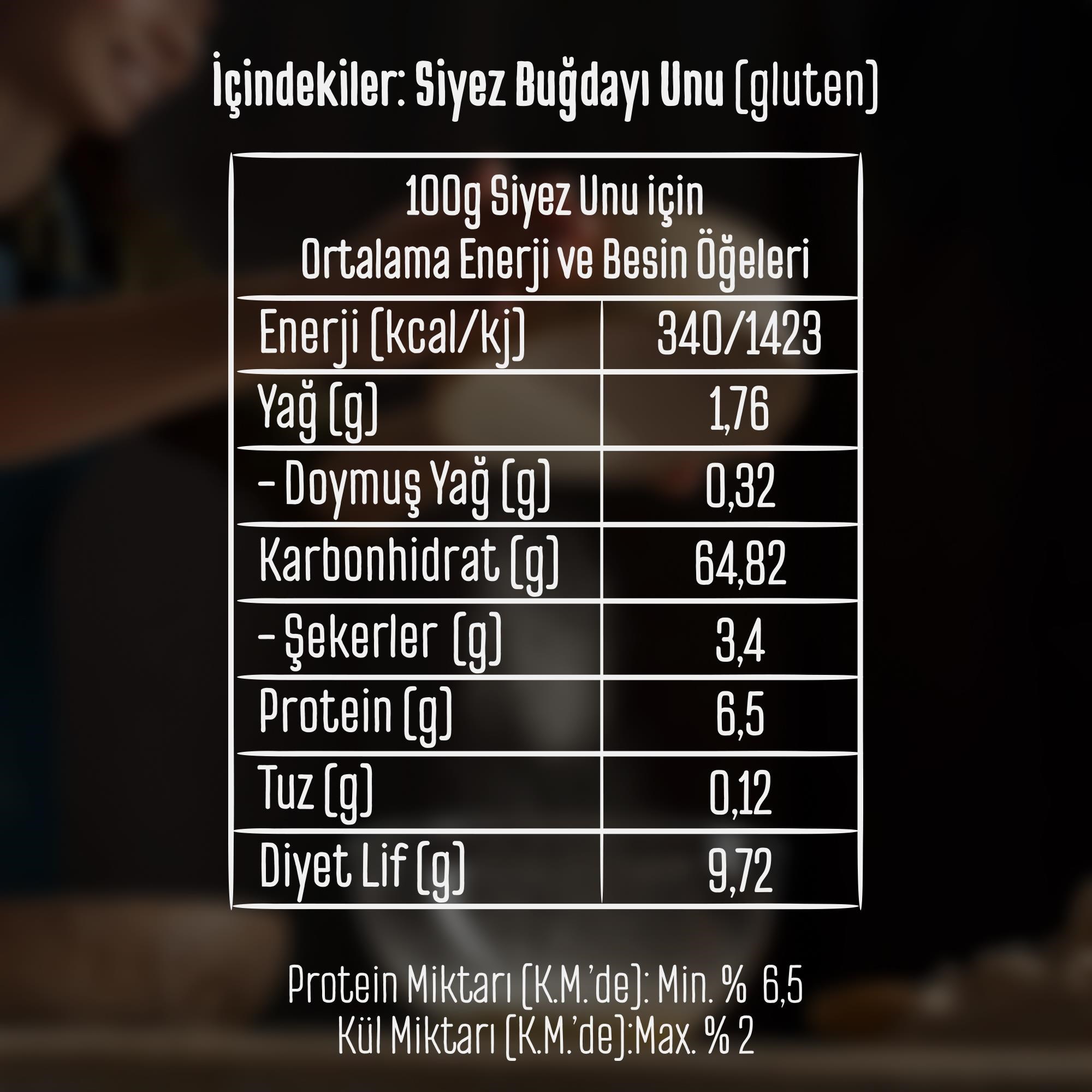 Tellioğlu Siyez Unu 1 Kg