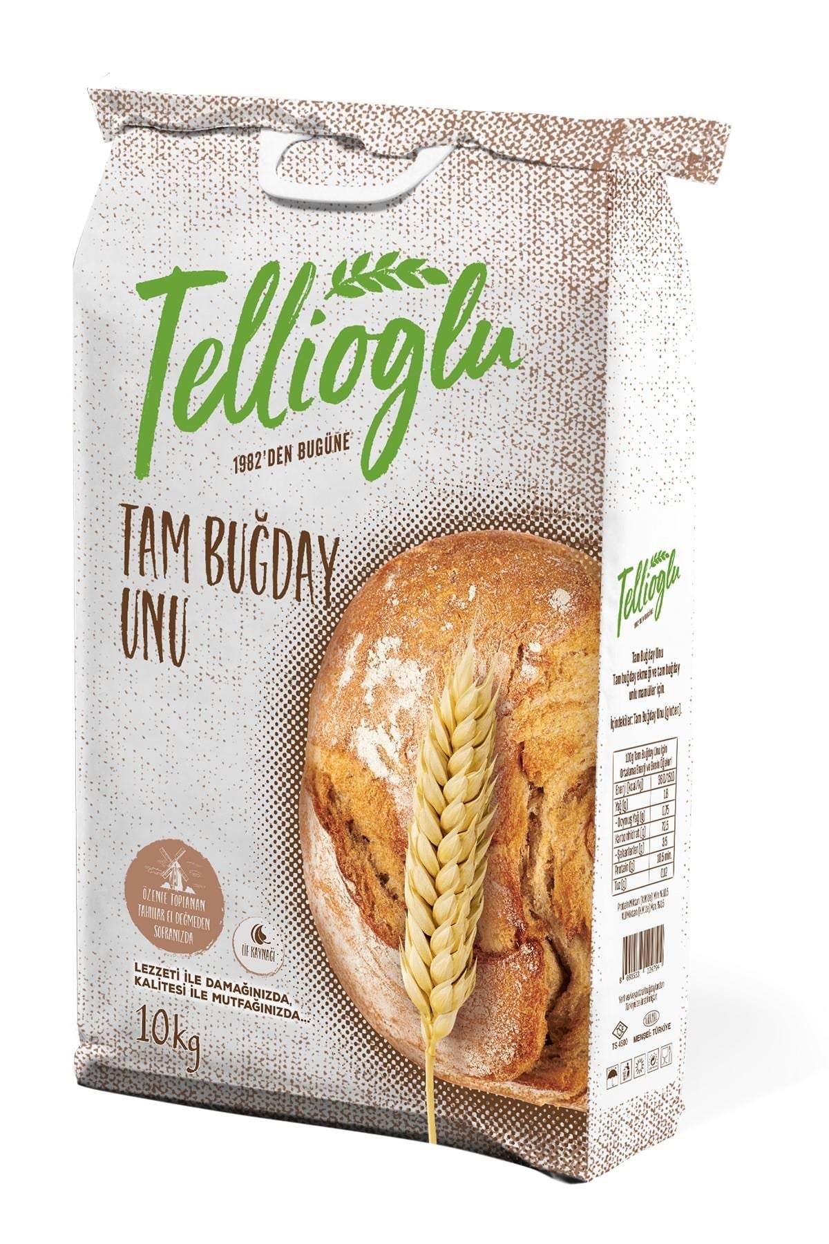 Tellioğlu Tam Buğday Unu 10 Kg