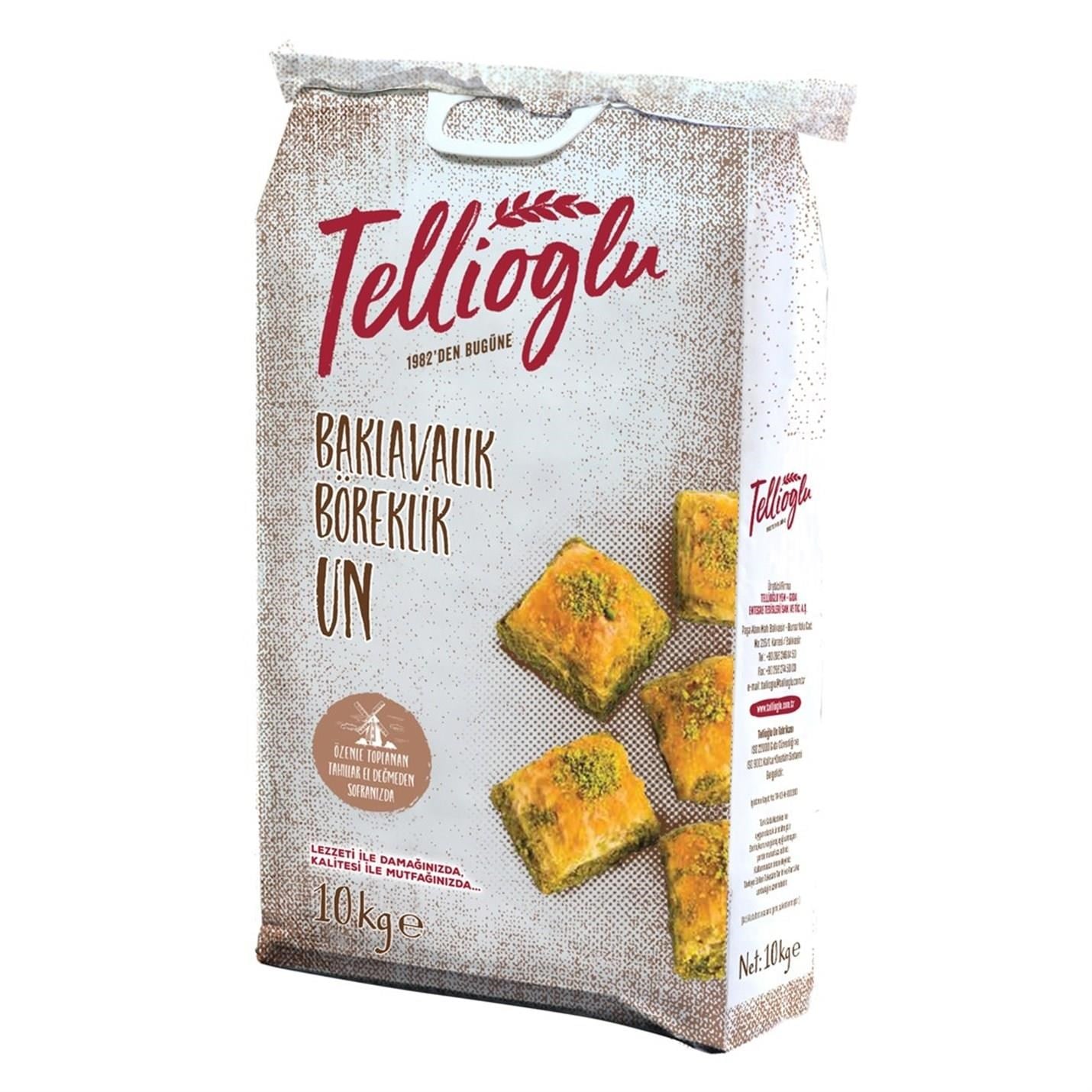 Tellioğlu Tellıoglu  Baklavalık Böreklık Un 10 Kg